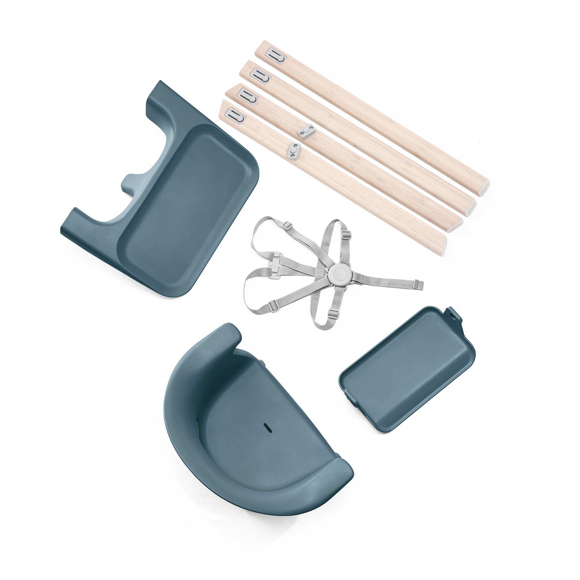 Hochstühle, STOKKE, Blau – Produktansicht