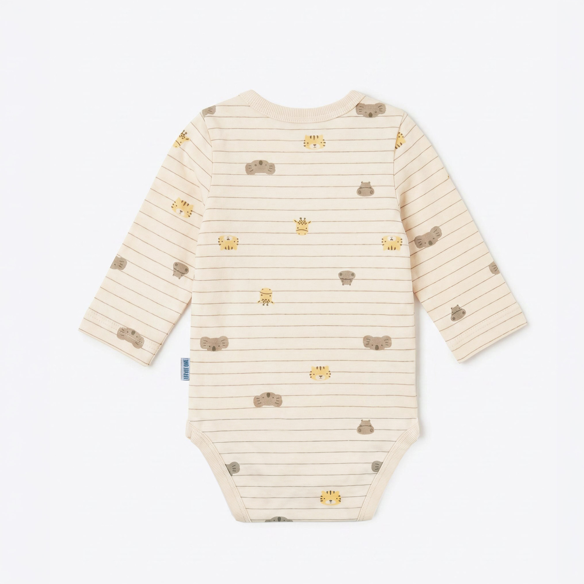 Wickelbodys, LITTLE ONE, Beige – Besonderheit: aus 95% Baumwolle