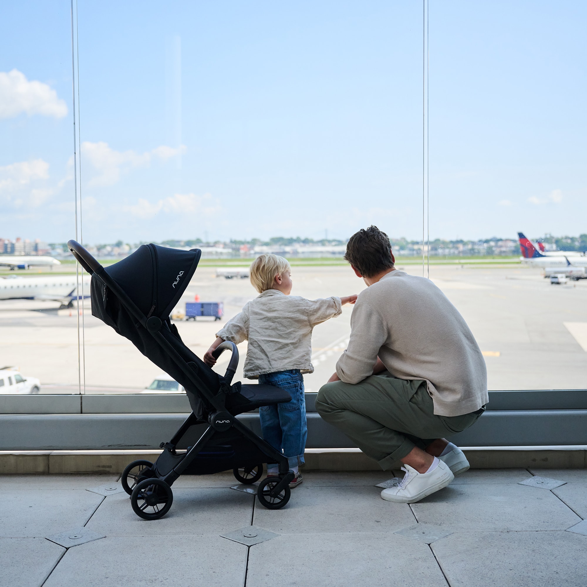 Reisebuggys, nuna, Schwarz – Produktansicht