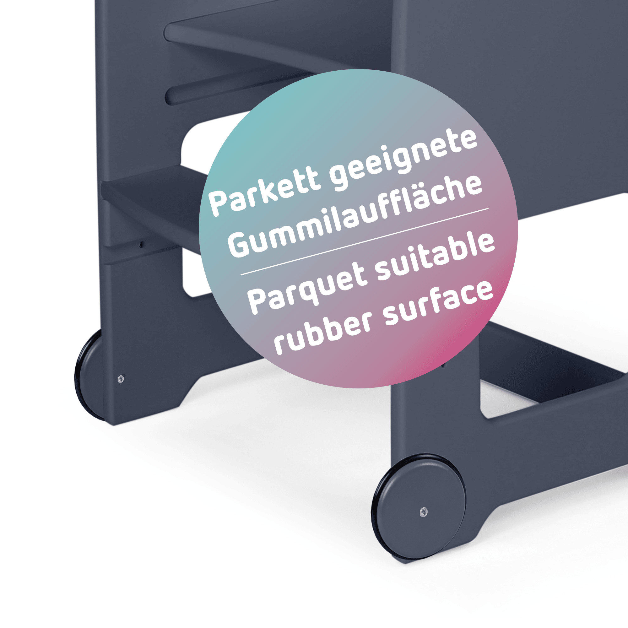 Lerntürme, babybay, Grau – Produktansicht
