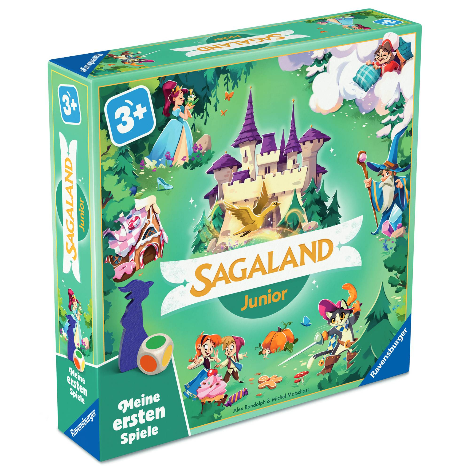Kinderspiele, Ravensburger, Grün – Besonderheit: fördert das strategische Denken und die Konzentration
