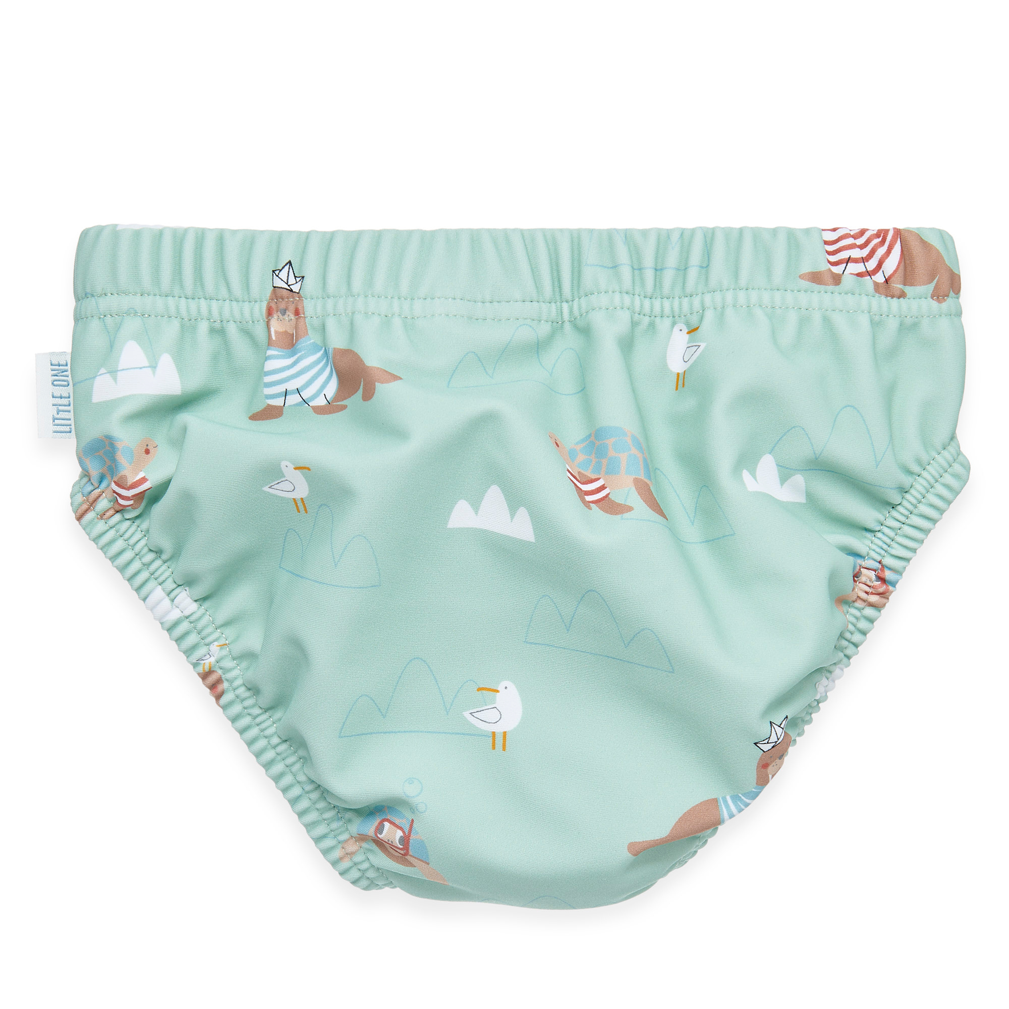 Windelbadehosen, LITTLE ONE, Grün – Produktansicht
