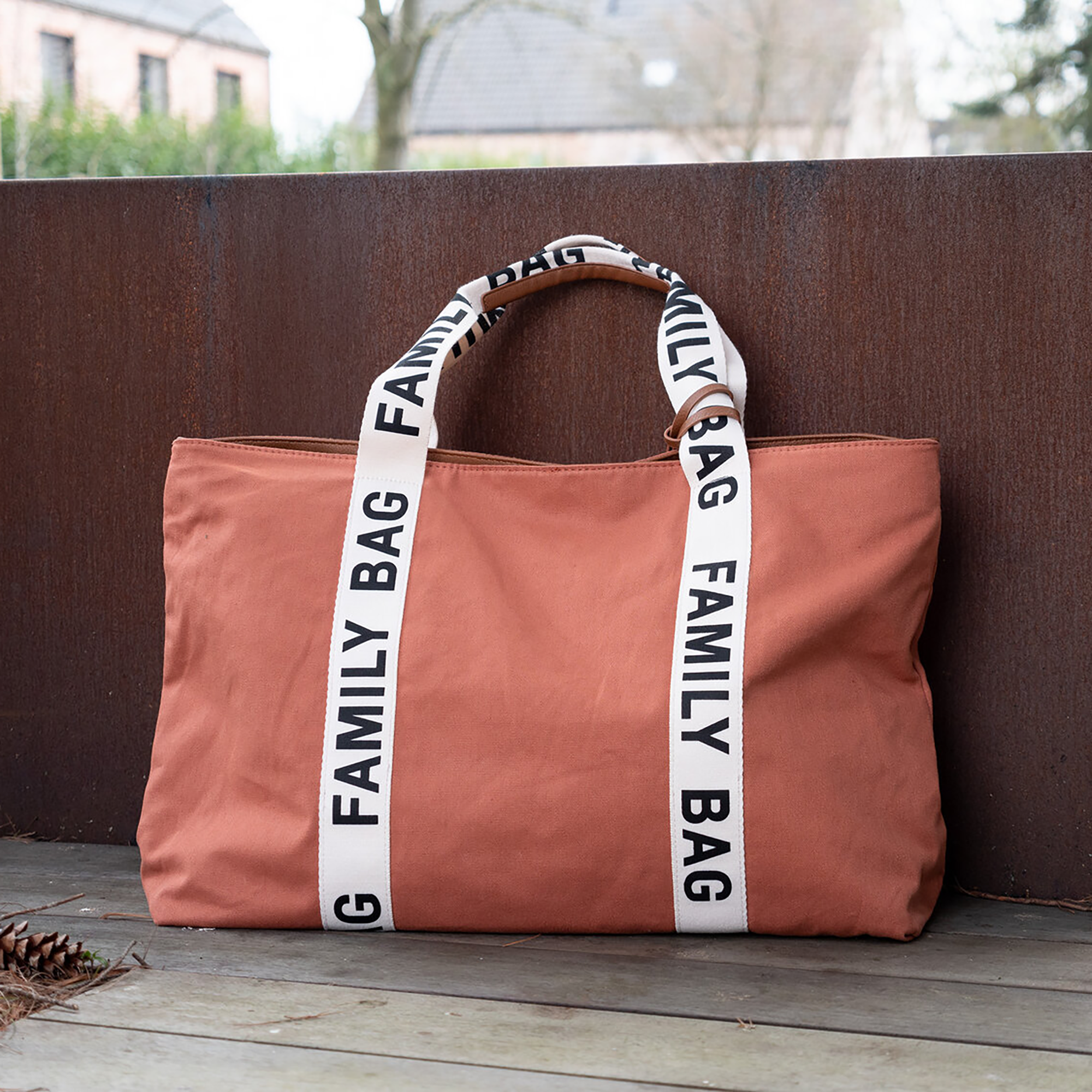 Wickeltaschen, CHILDHOME, Orange – Produktansicht