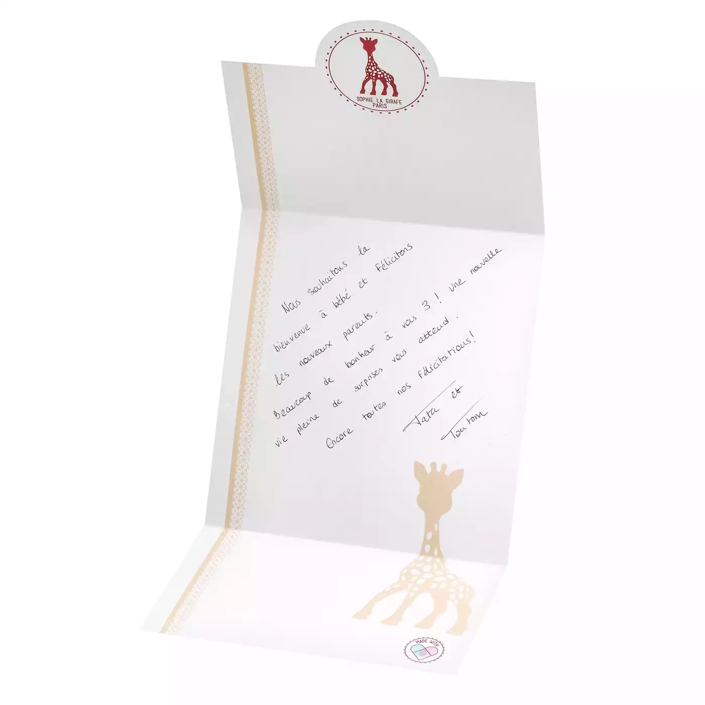 Beißringe, SOPHIE GIRAFE, Weiß – Produktansicht