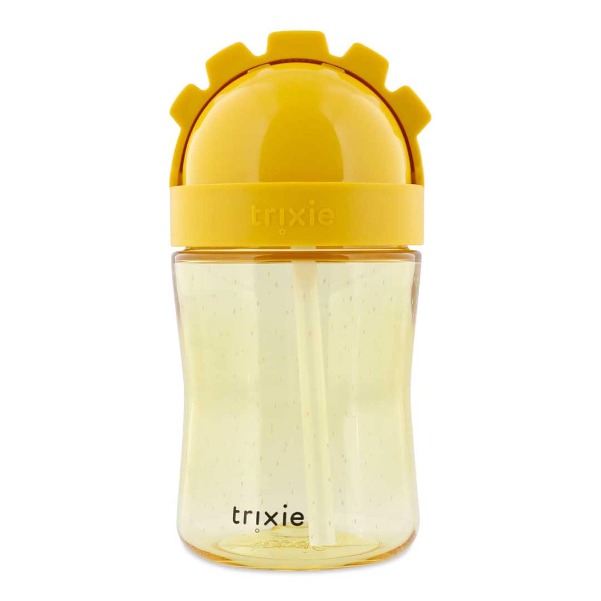 Trinkflaschen mit Strohhalm, trixie, Gelb – Produktansicht