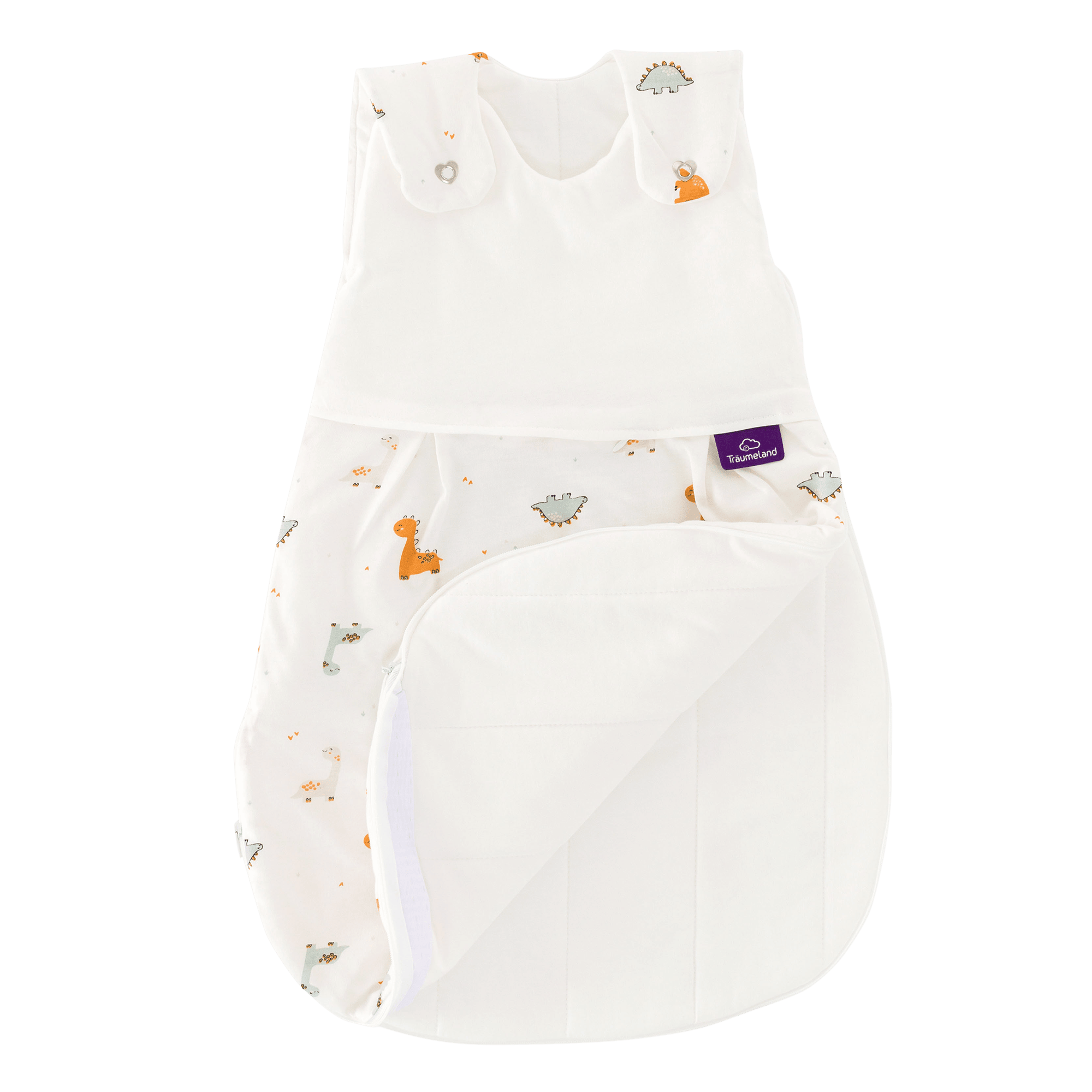 Ganzjahresschlafsäcke, Träumeland, Weiß – Produktansicht