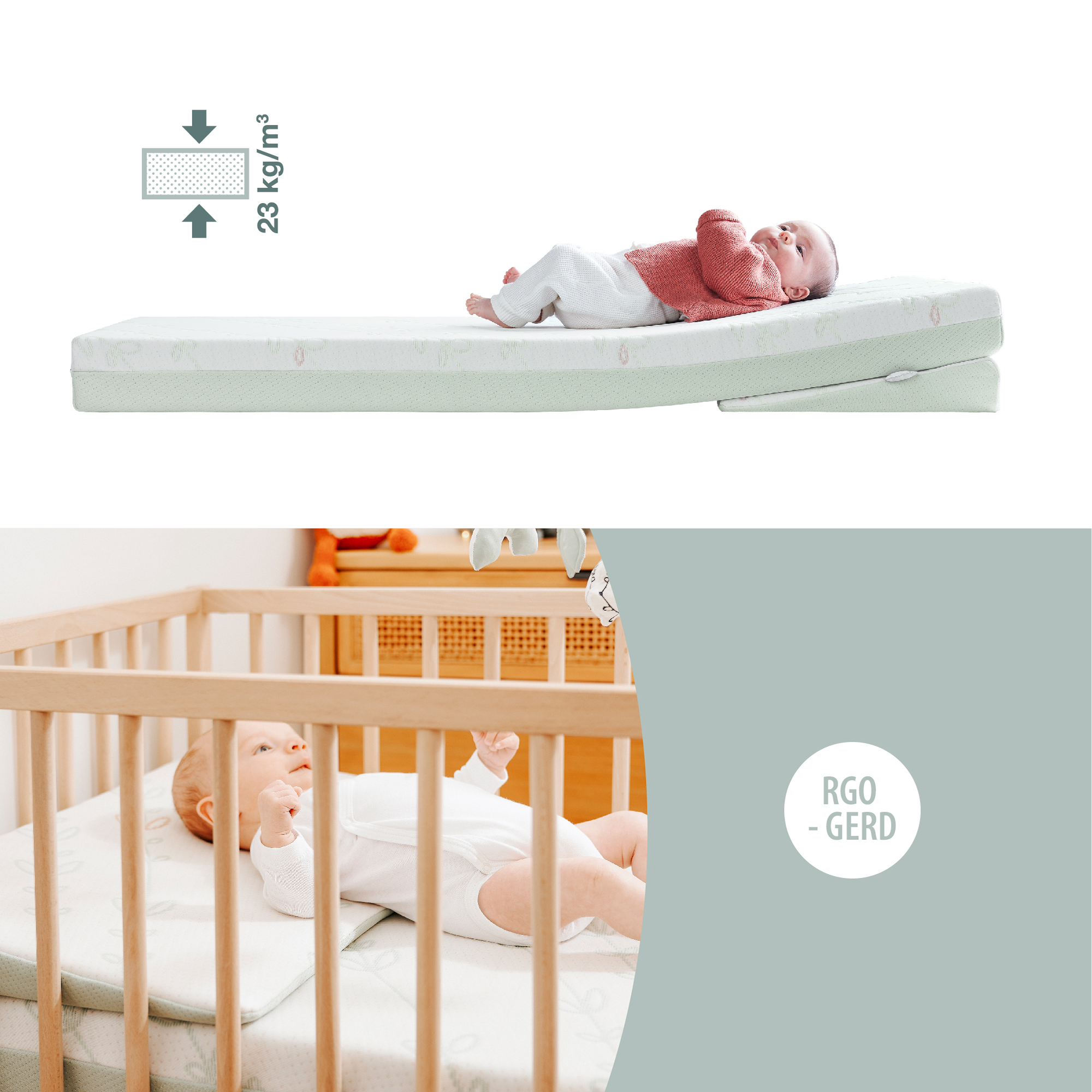Keilkissen, babymoov, Weiß – Produktansicht