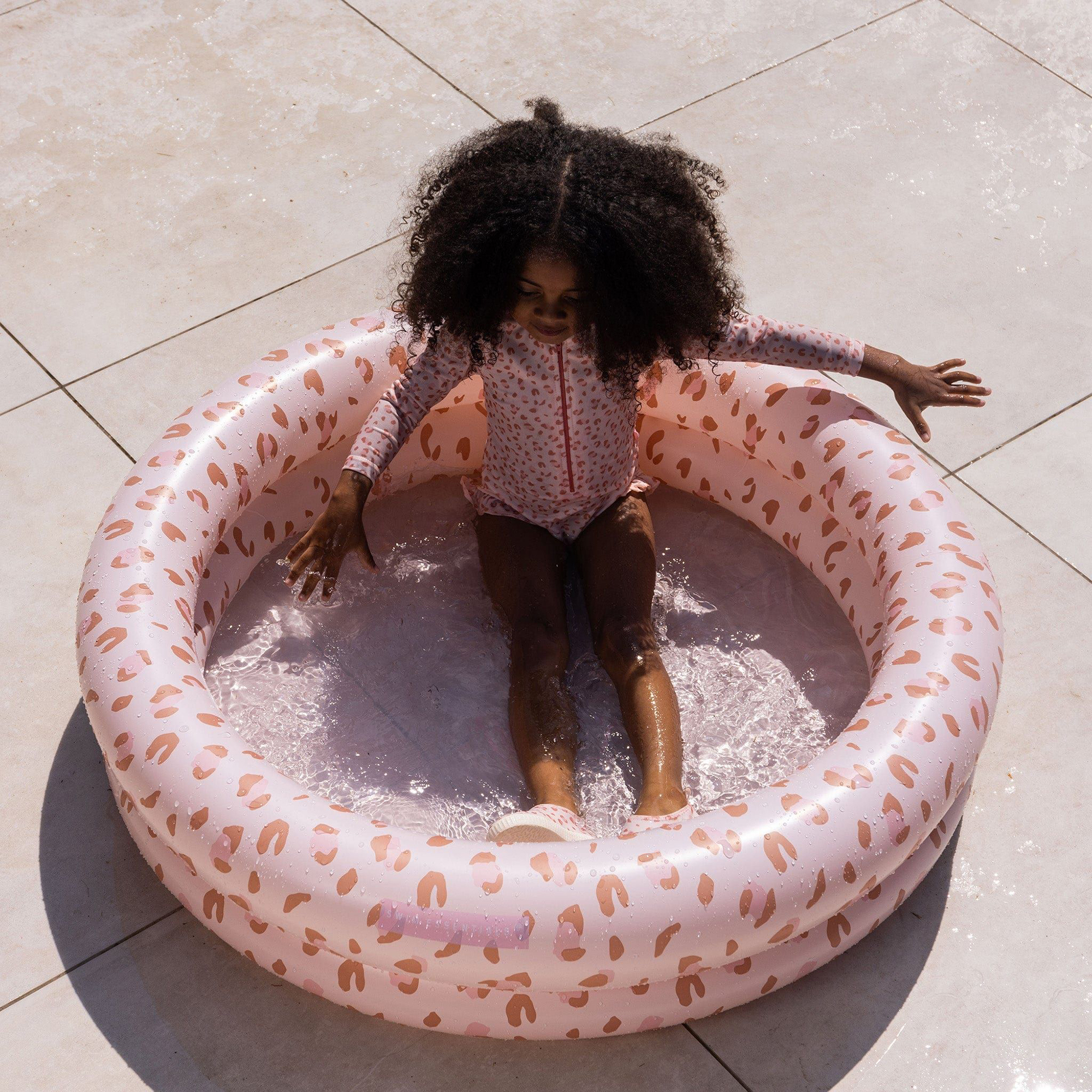 Planschbecken & Zubehör, SWIM ESSENTIALS, Pink – Besonderheit: mit zwei stabilen Ringen