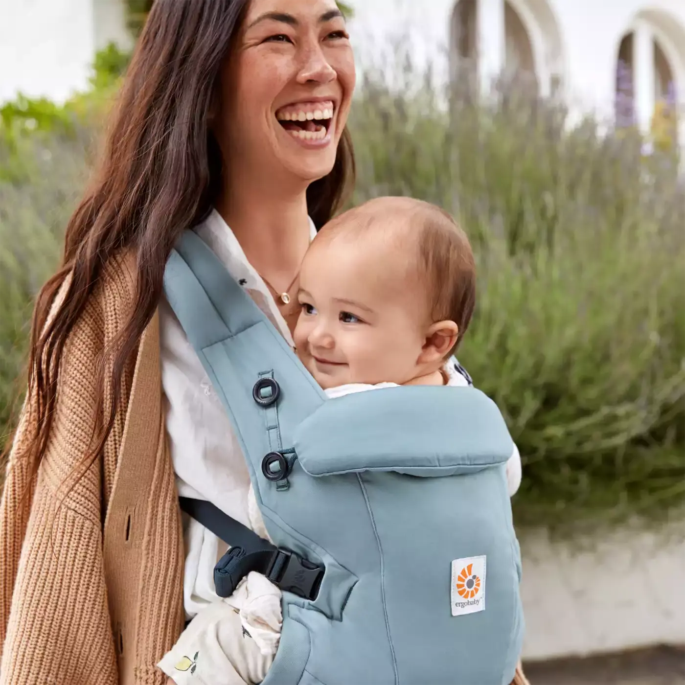 Adapt SoftTouch™ Cotton Slate Blue ERGObaby Blau 2000581303208 2