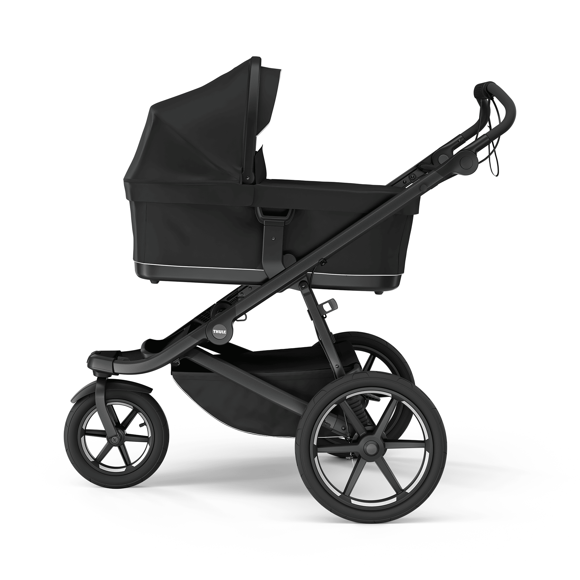 Kombi-Kinderwagen, THULE, Grün – Produktansicht