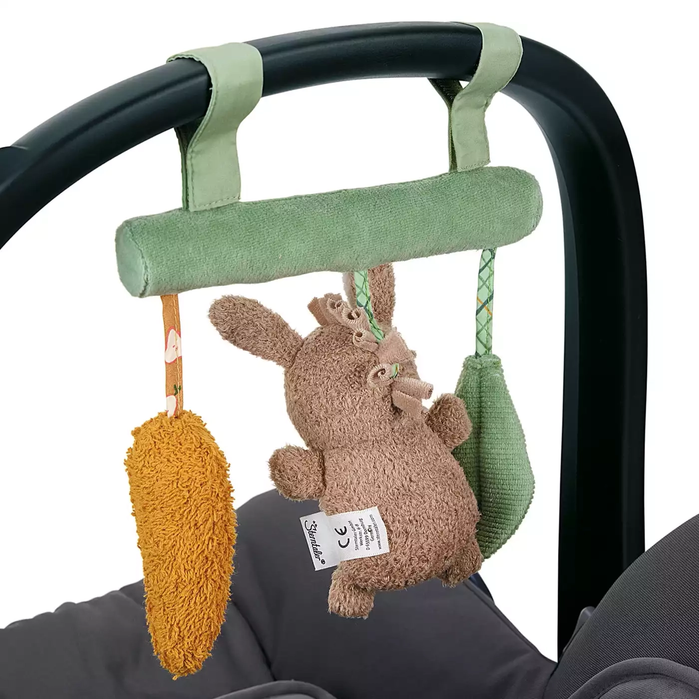 Kinderwagen Spielzeug, Sterntaler, Grün – Produktansicht