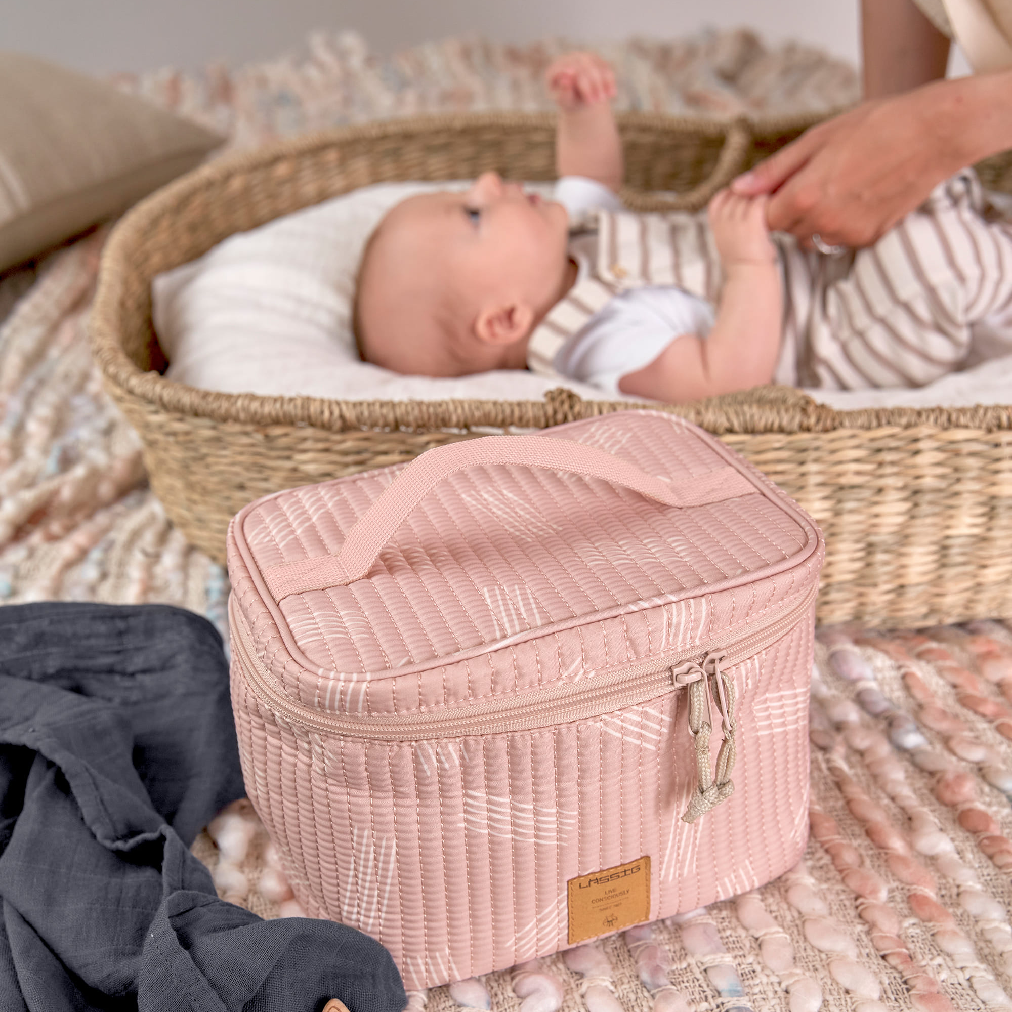 Wickeltaschen, LÄSSIG, Pink – Produktansicht