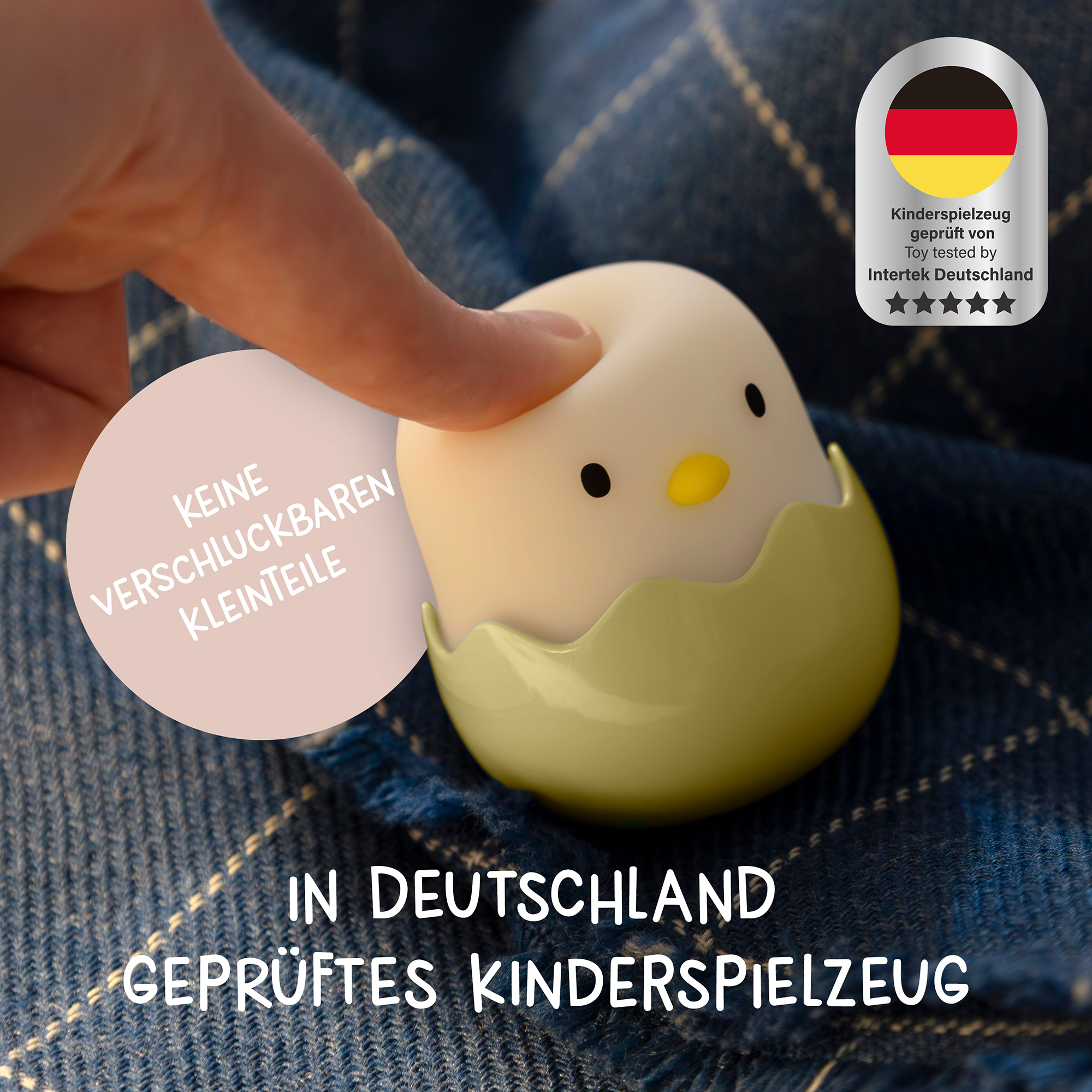 Nachtlichter, MegaLight, Gelb – Produktansicht