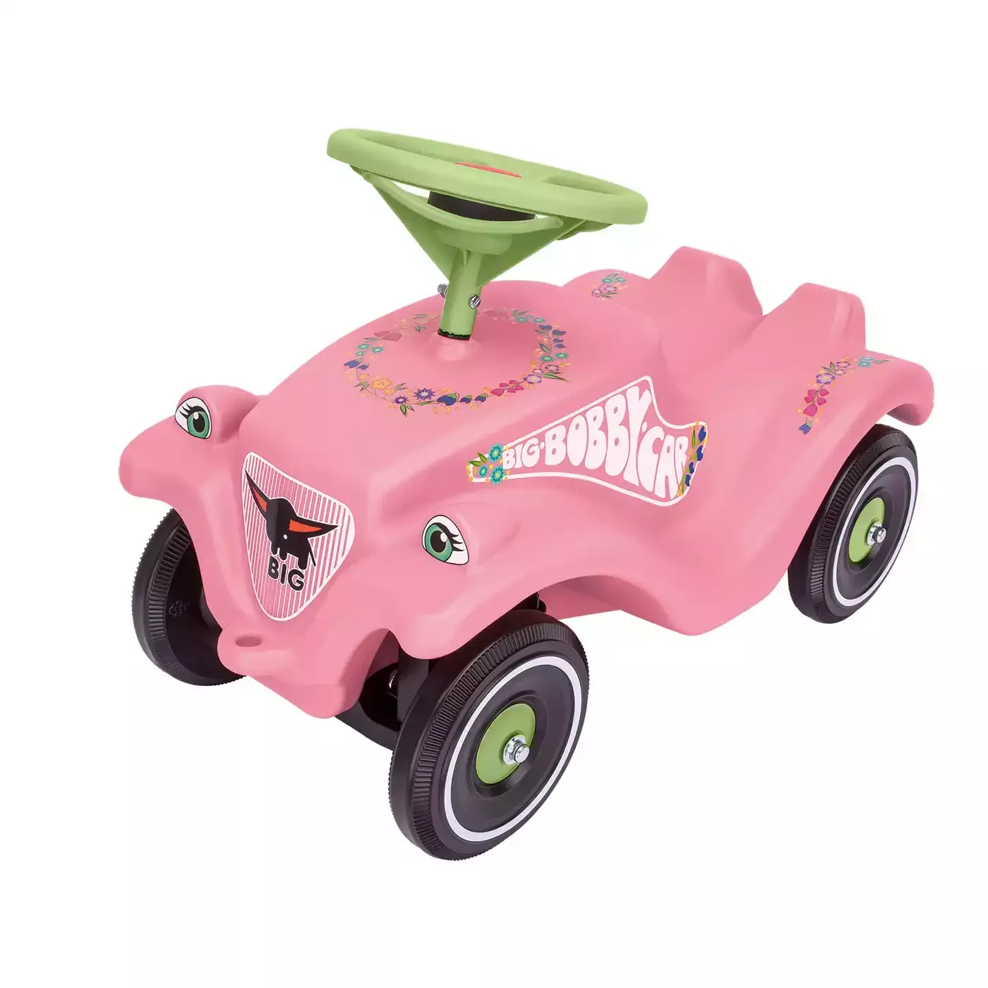 BIG Bobby Car Classic Flower BIG Pink Grün Rosa 2000573521108 1