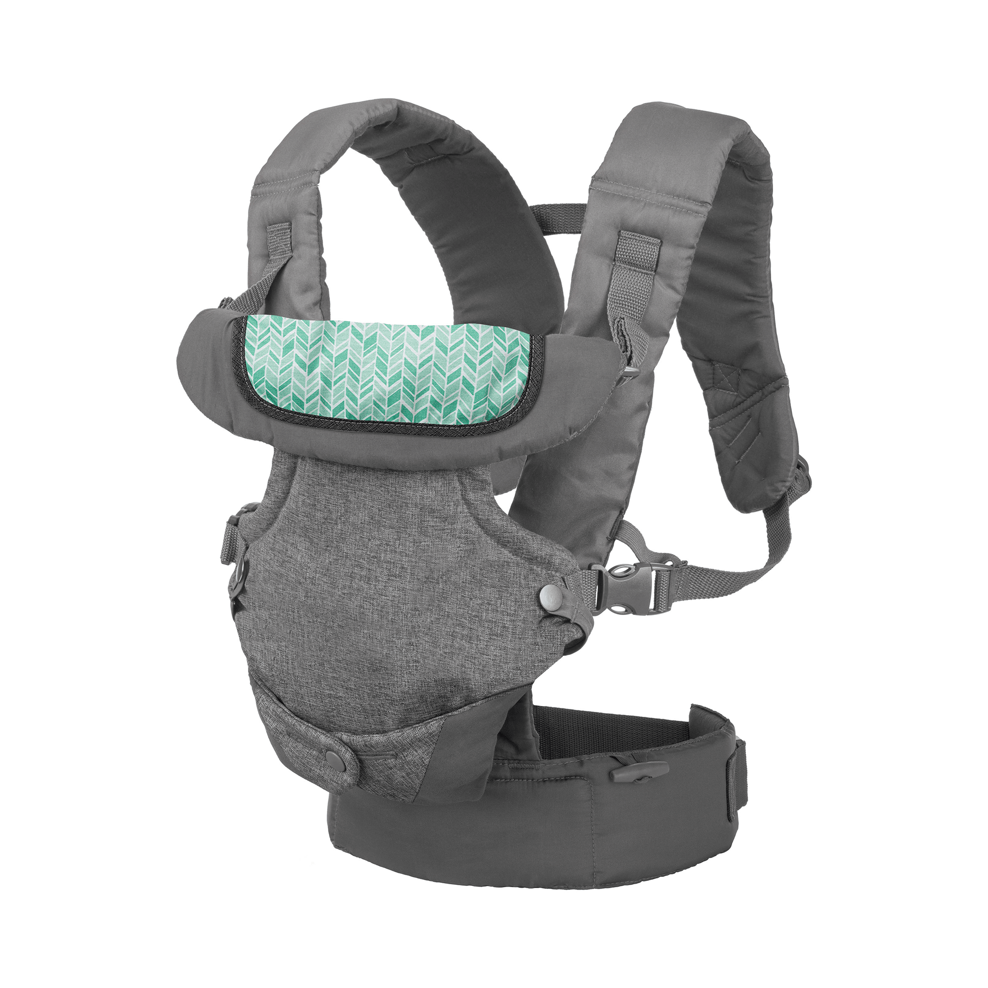 Fullbuckle Tragen, infantino, Grau – Produktansicht