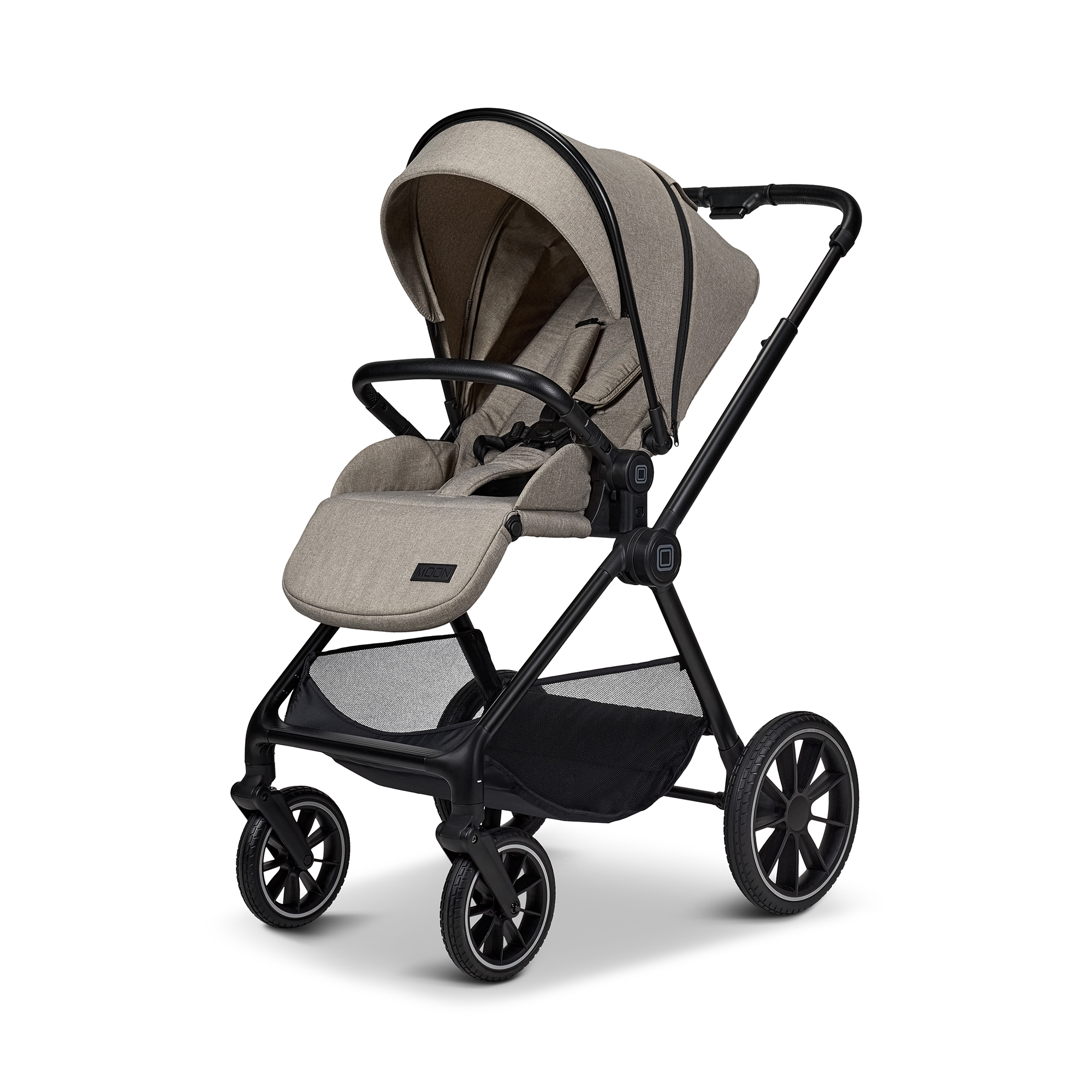 Moon Clicc Kinderwagen, MOON, Beige – Produktansicht