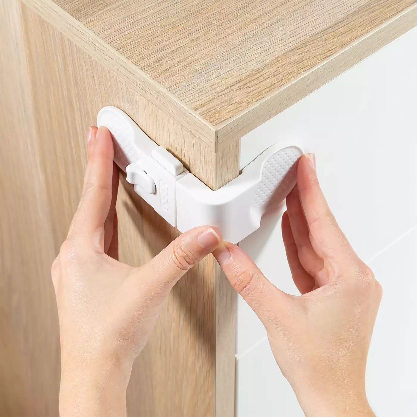 Kindersicherung, reer, Weiß – Produktansicht