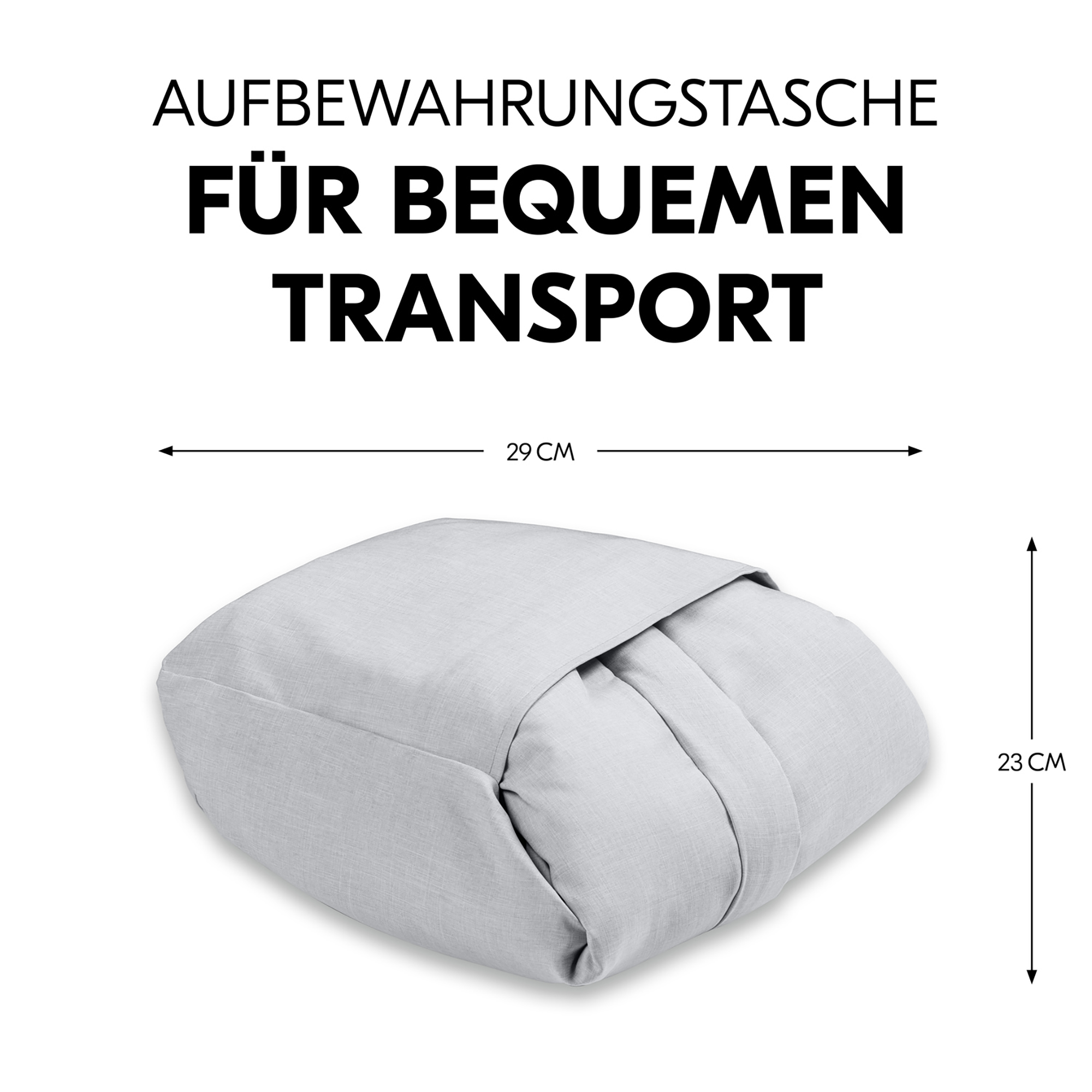 Fußsäcke & Decken, hauck, Grau – Produktansicht