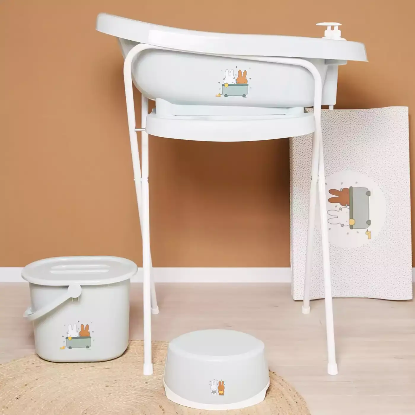 Badewanne Click Miffy & Melanie bébé-jou Grau 2000582437704 2