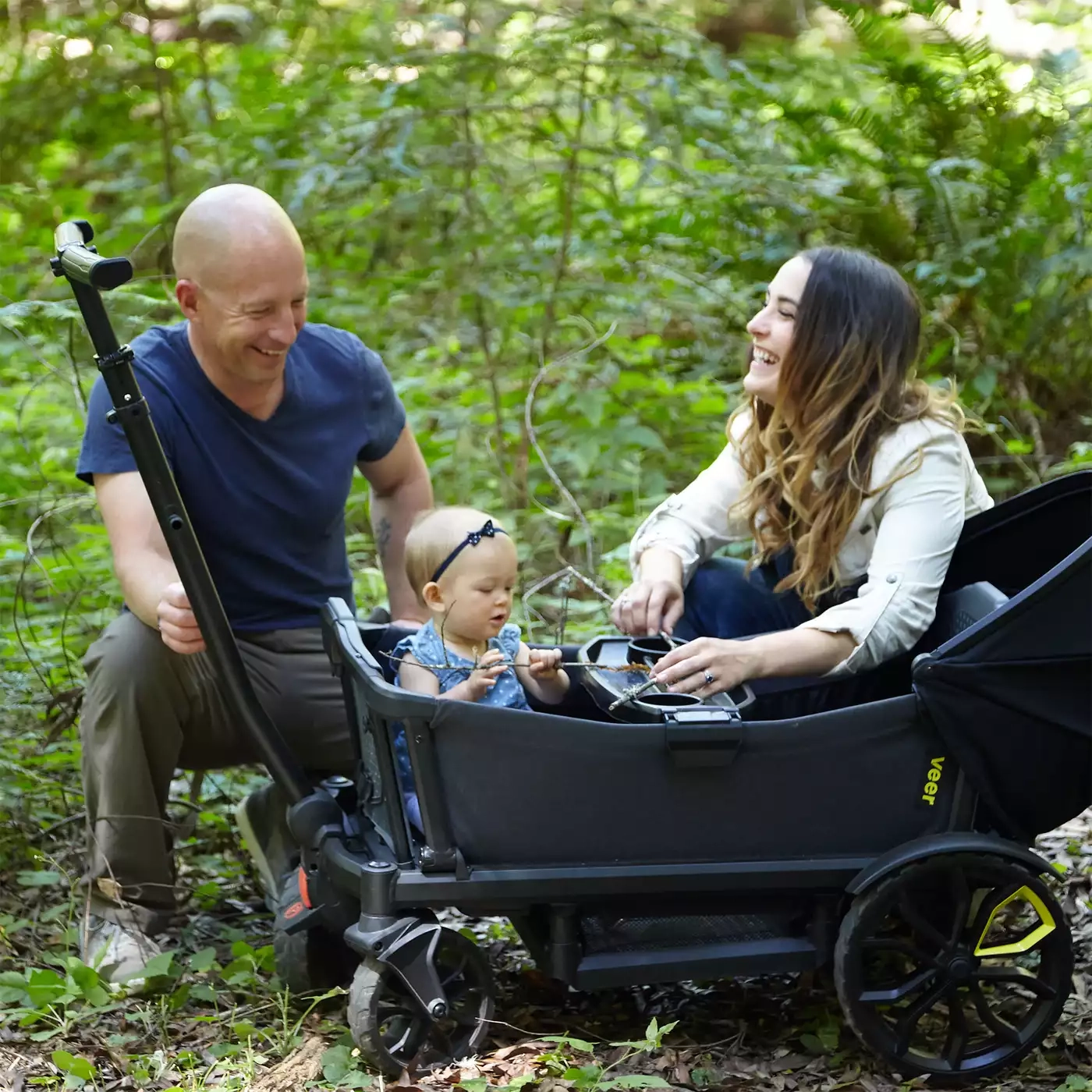 Bollerwagen, VEER, Grau – Produktansicht