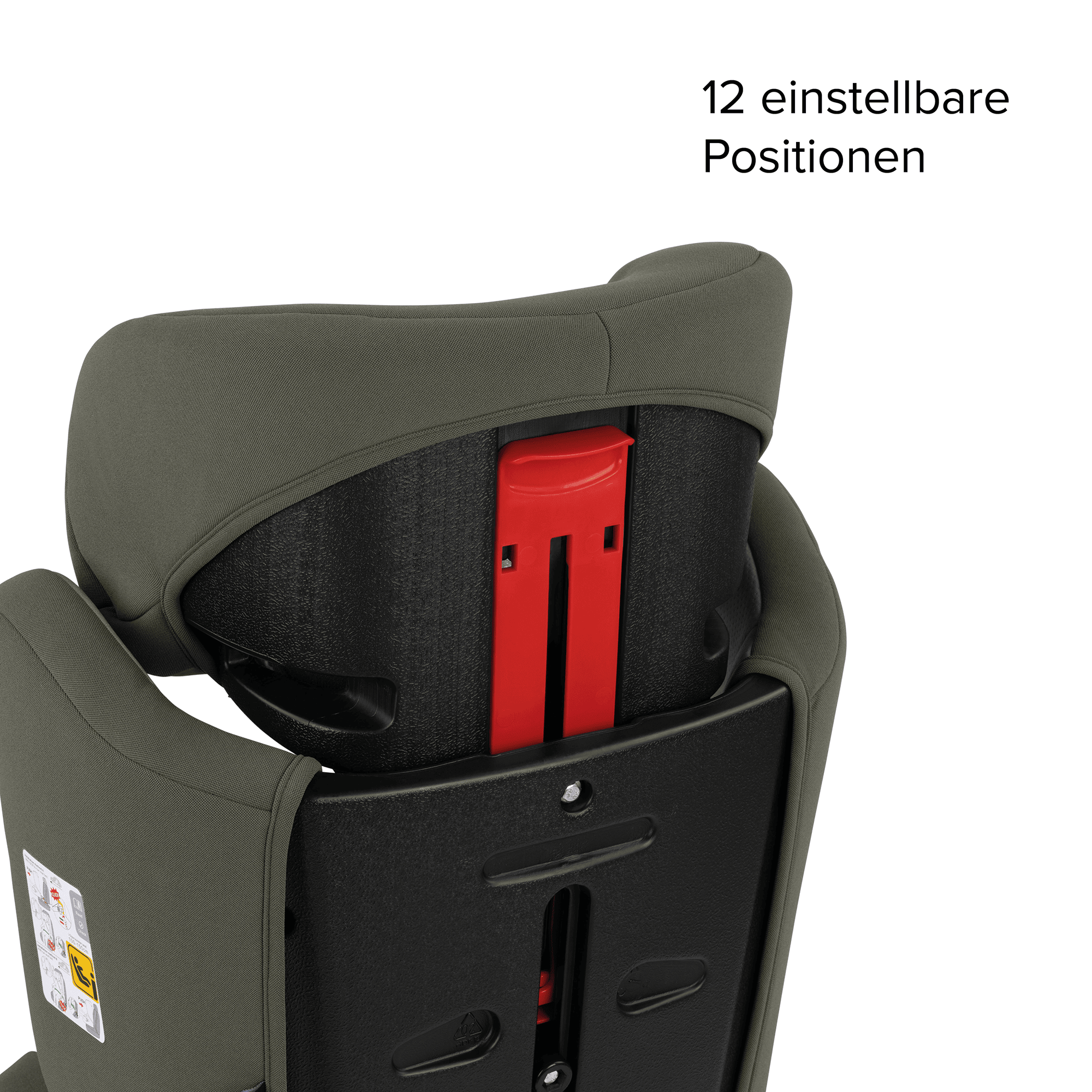 Kindersitze 15-36 kg, Gruppe 2/3, ABC DESIGN, Grün – Produktansicht