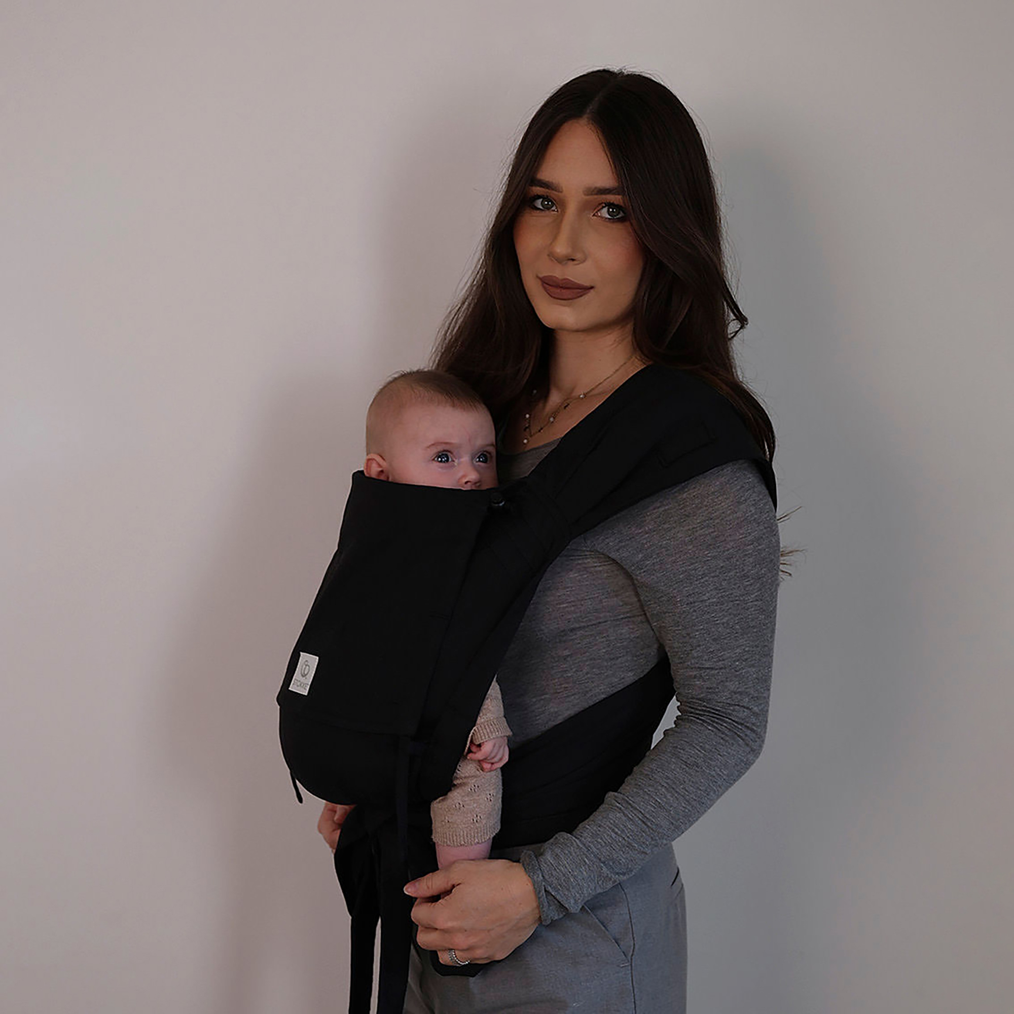 Babytragen, STOKKE, Schwarz – Produktansicht