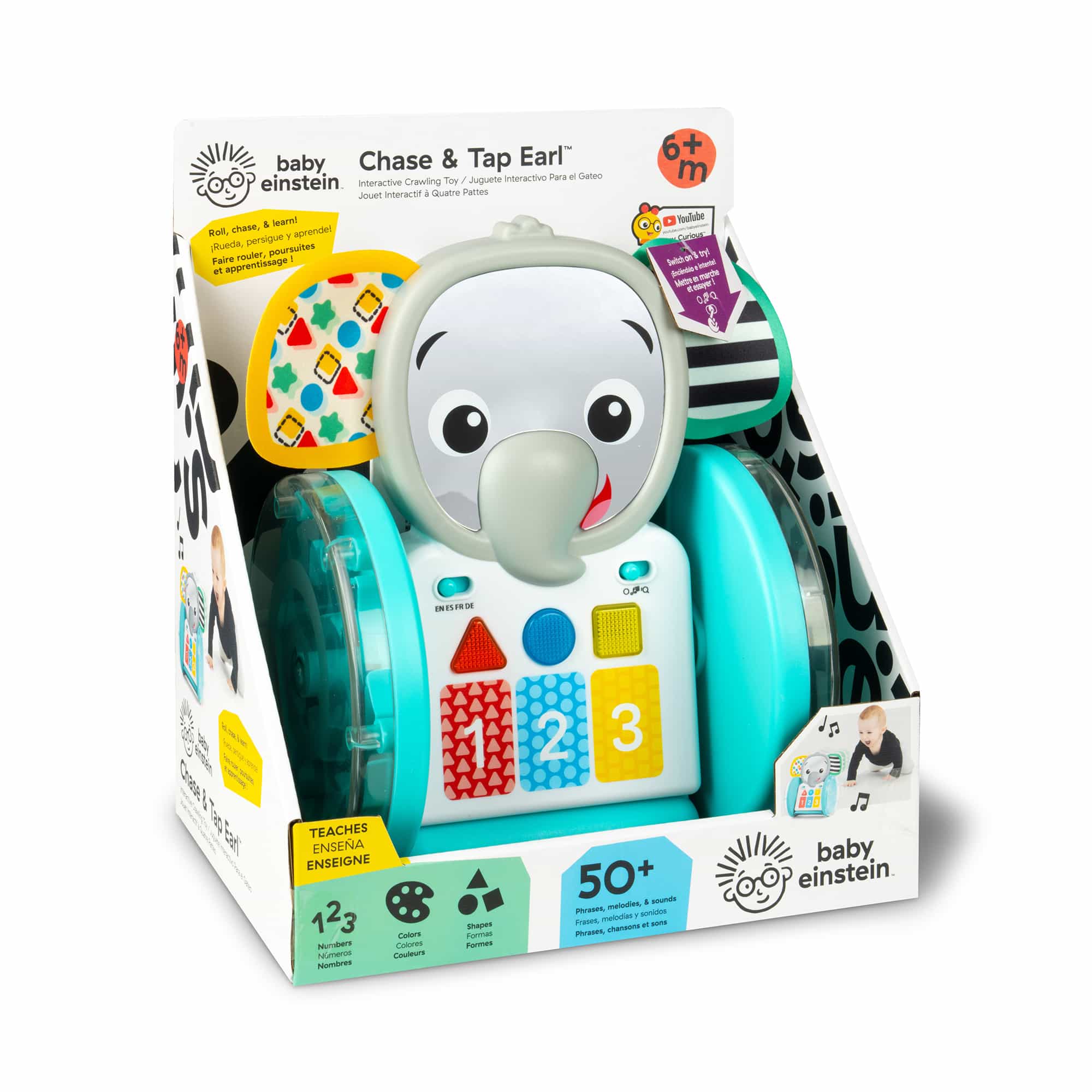 Babyspielzeug, baby einstein, Grau – Produktansicht