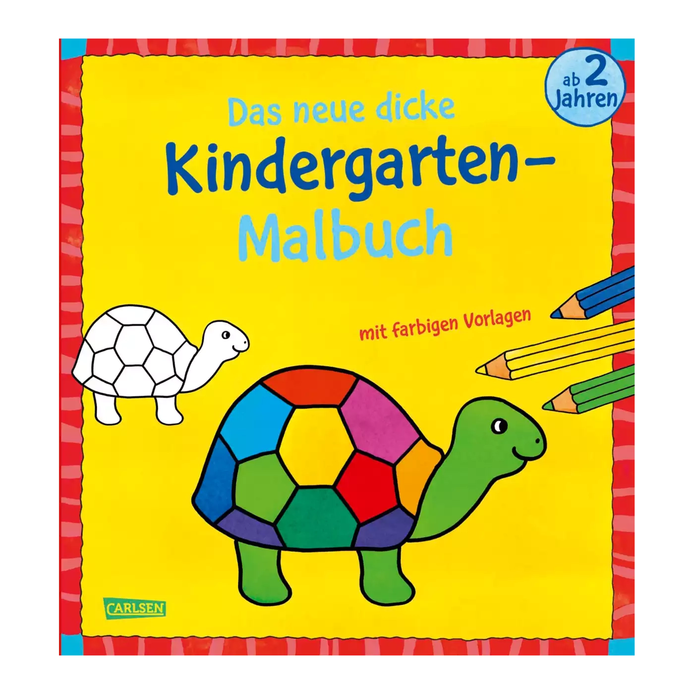 Das neue dicke Kindergarten Malbuch CARLSEN 2000570705303 3