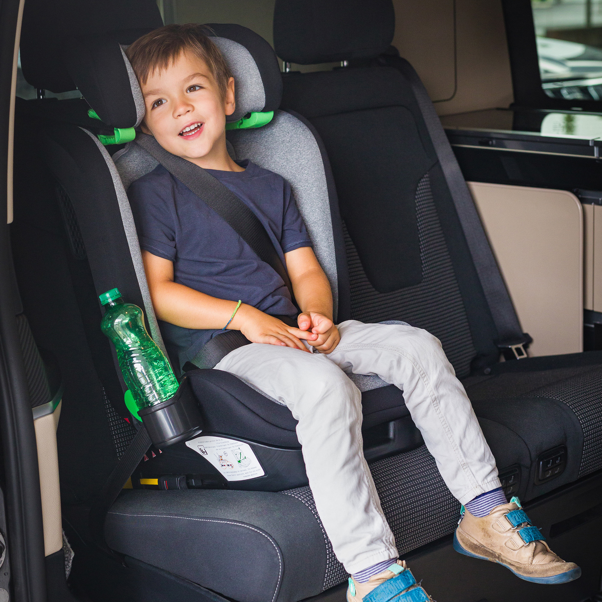 Kindersitze 15-36 kg, Gruppe 2/3, LITTLE ONE, Schwarz – Besonderheit: 3-fach verstellbare Rückenlehne