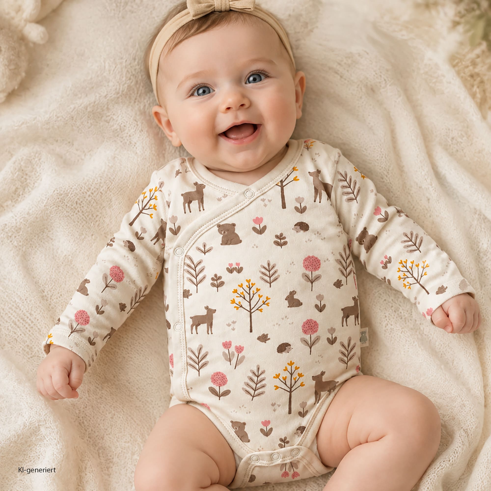 Wickelbodys, LITTLE, Pink – Besonderheit: aus 100% Baumwolle