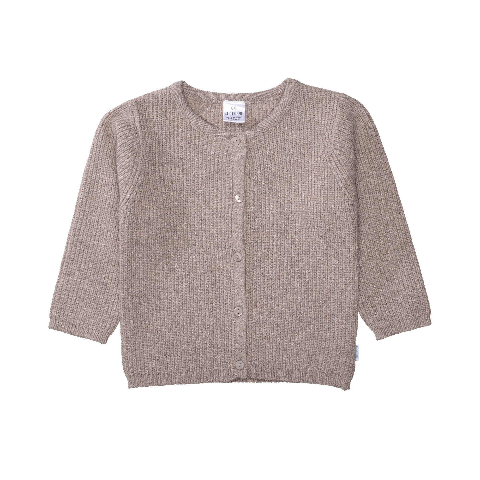 Sweat-, Fleece- & Strickjacken, LITTLE ONE, Beige – Besonderheit: weiches Material