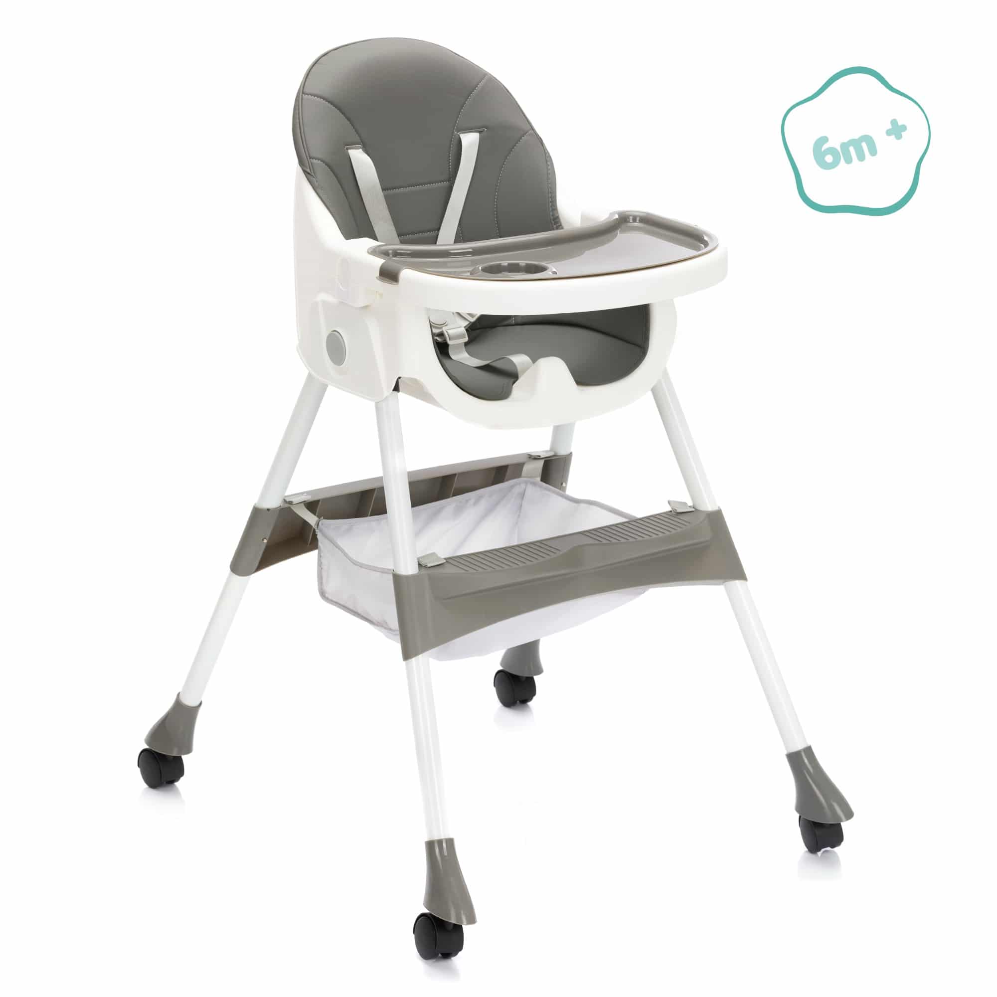 Klapphochstühle, fillikid, Grau – Produktansicht