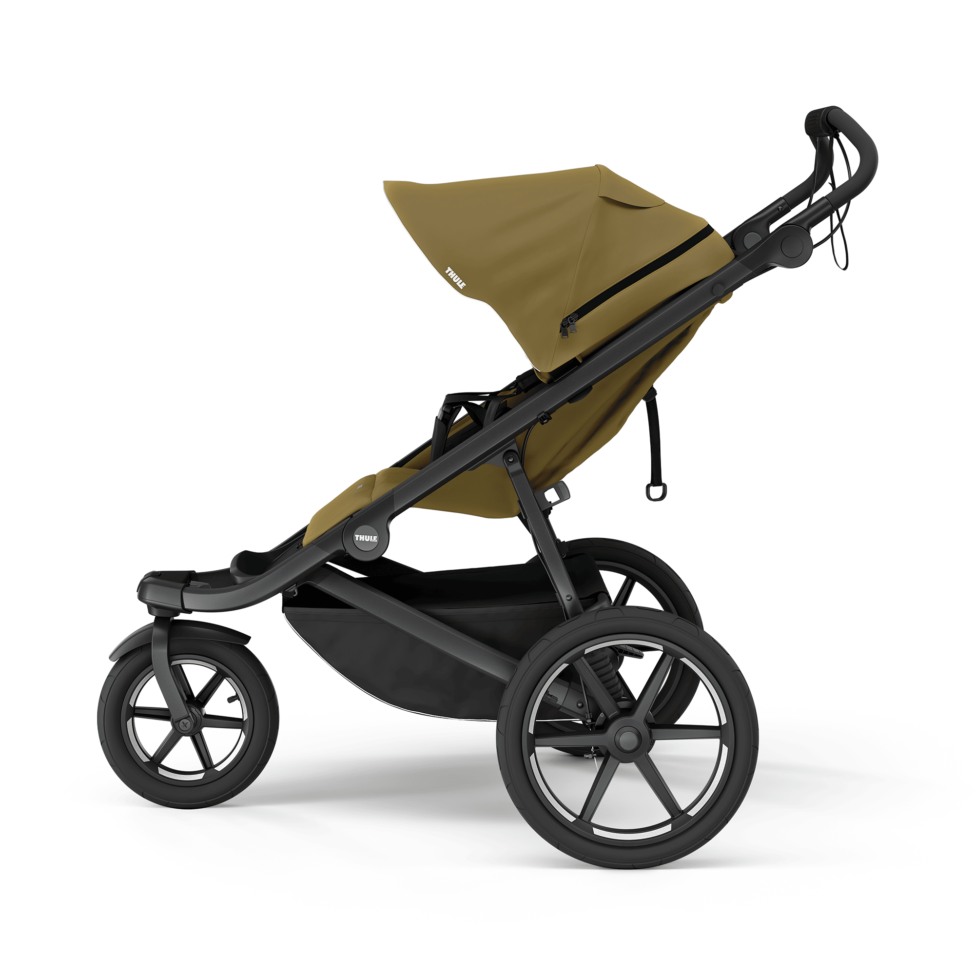 Kombi-Kinderwagen, THULE, Grün – Produktansicht