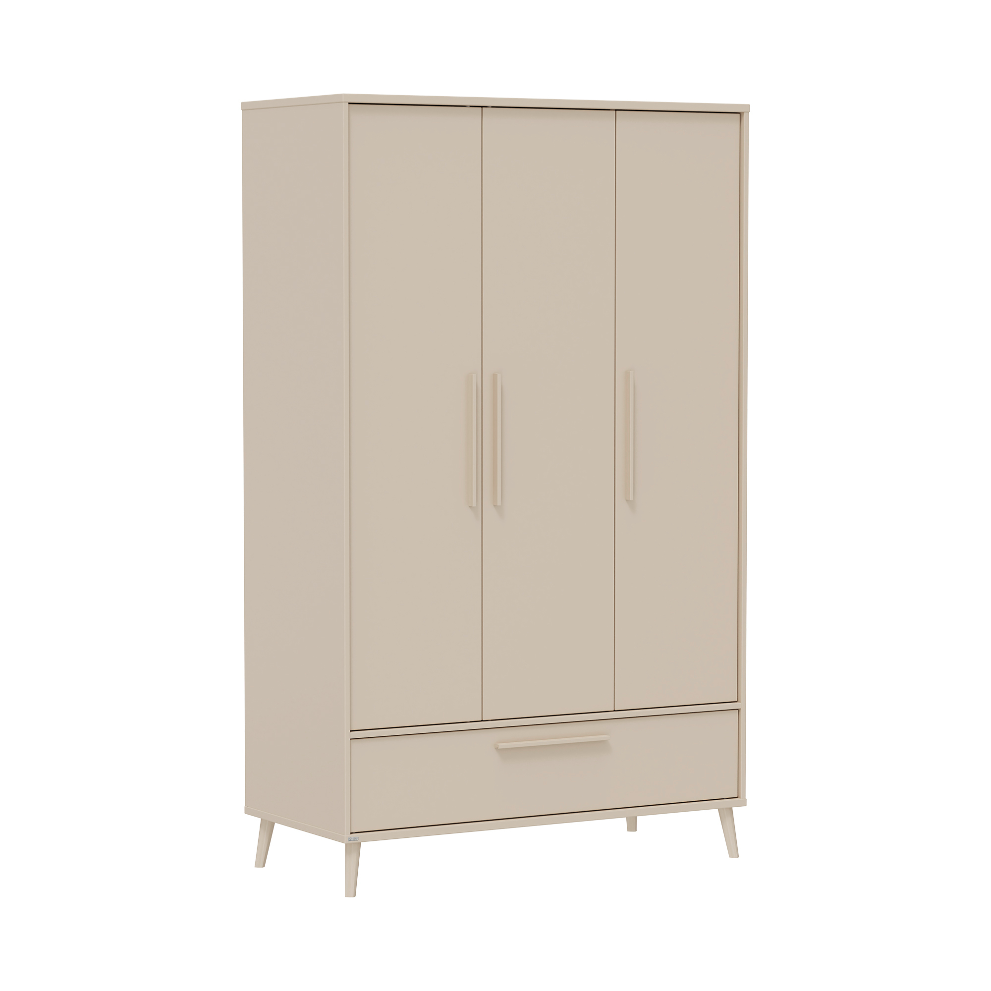 3-türige Kleiderschränke, PAIDI, Beige – Produktansicht