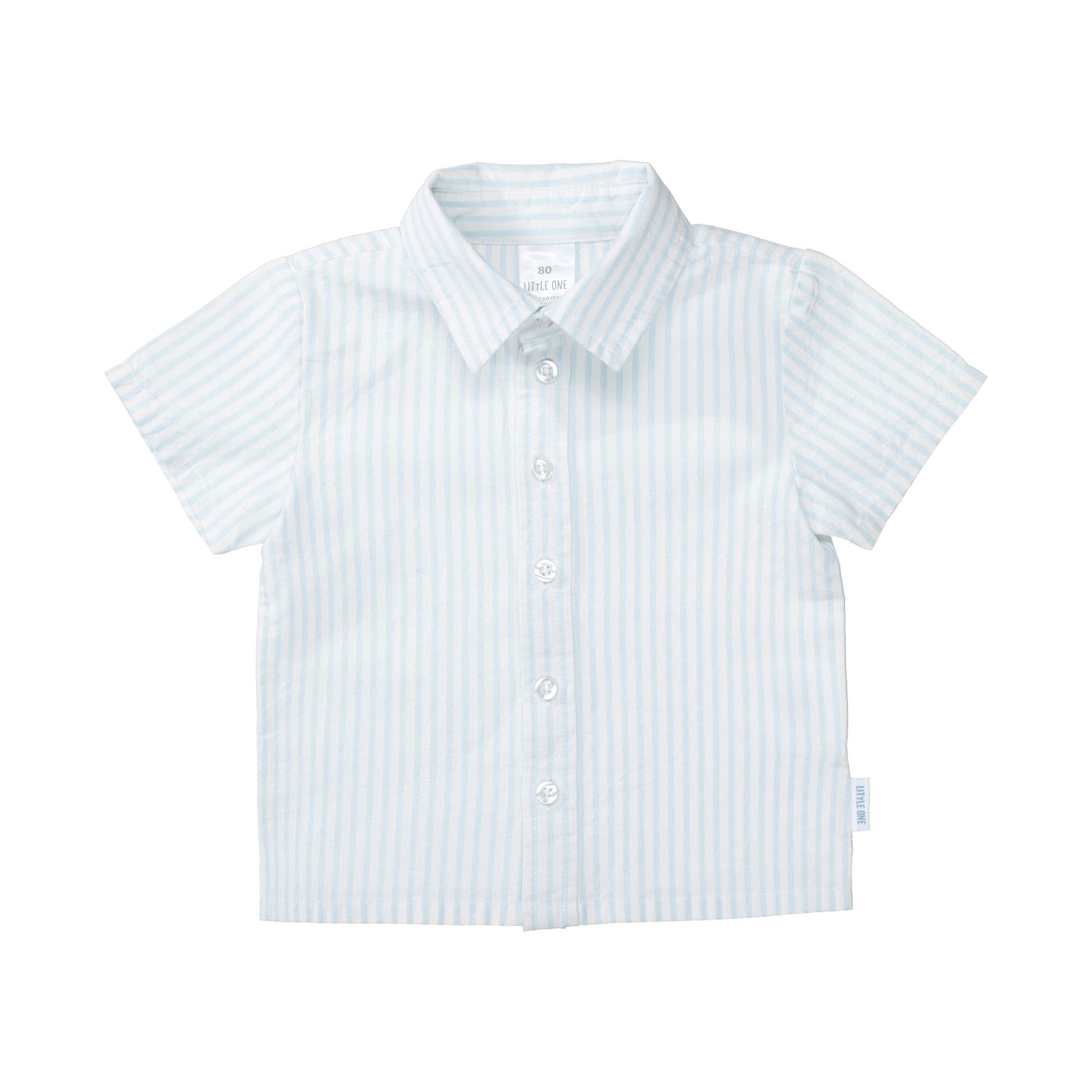 Hemden & Blusen, LITTLE ONE, Blau – Besonderheit: aus 100% Baumwolle