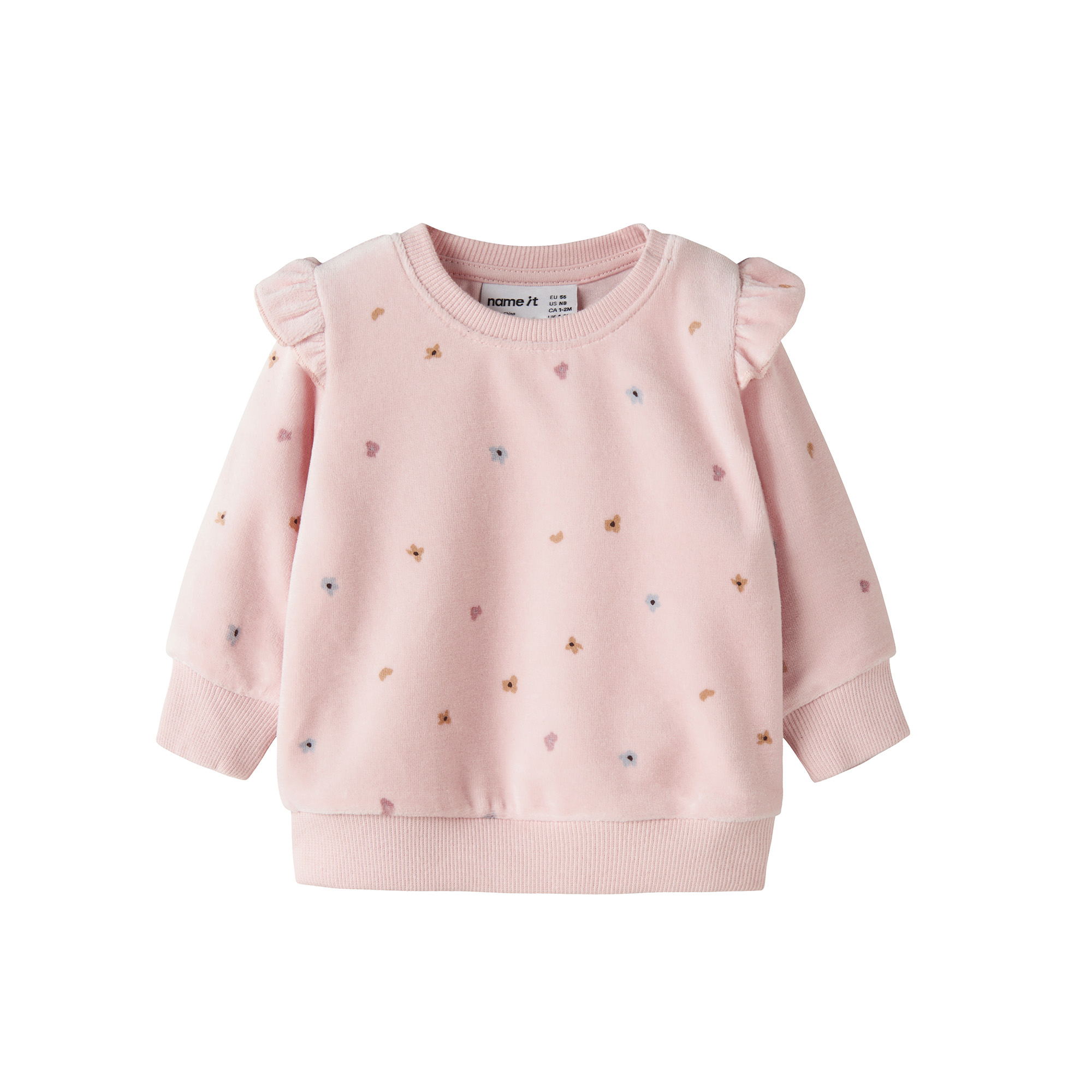 Pullover & Sweatshirts, name it, Pink – Besonderheit: aus 80% Baumwolle