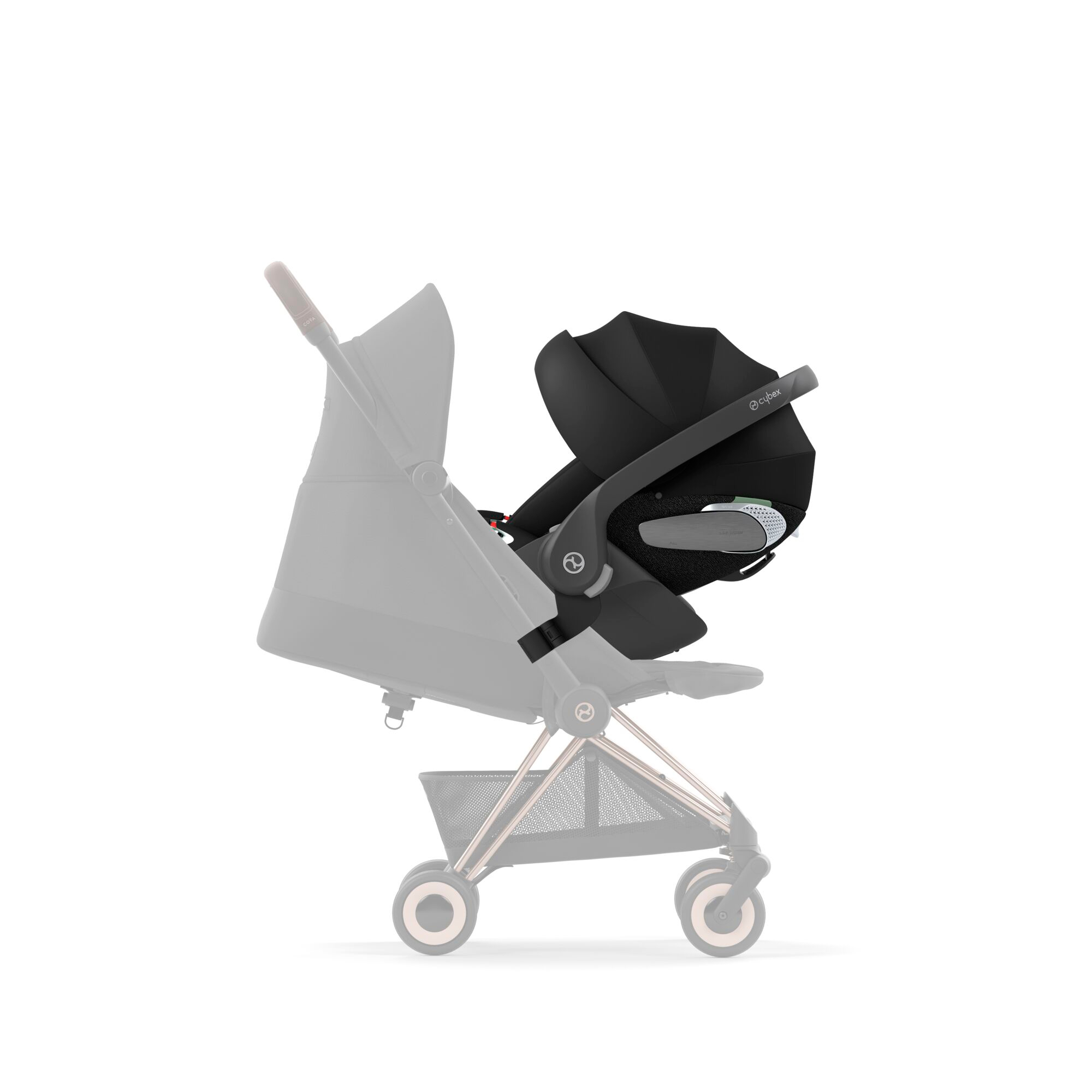 Babyschalen 0-13 kg, Gruppe 0+, cybex PLATINUM, Schwarz – Produktansicht
