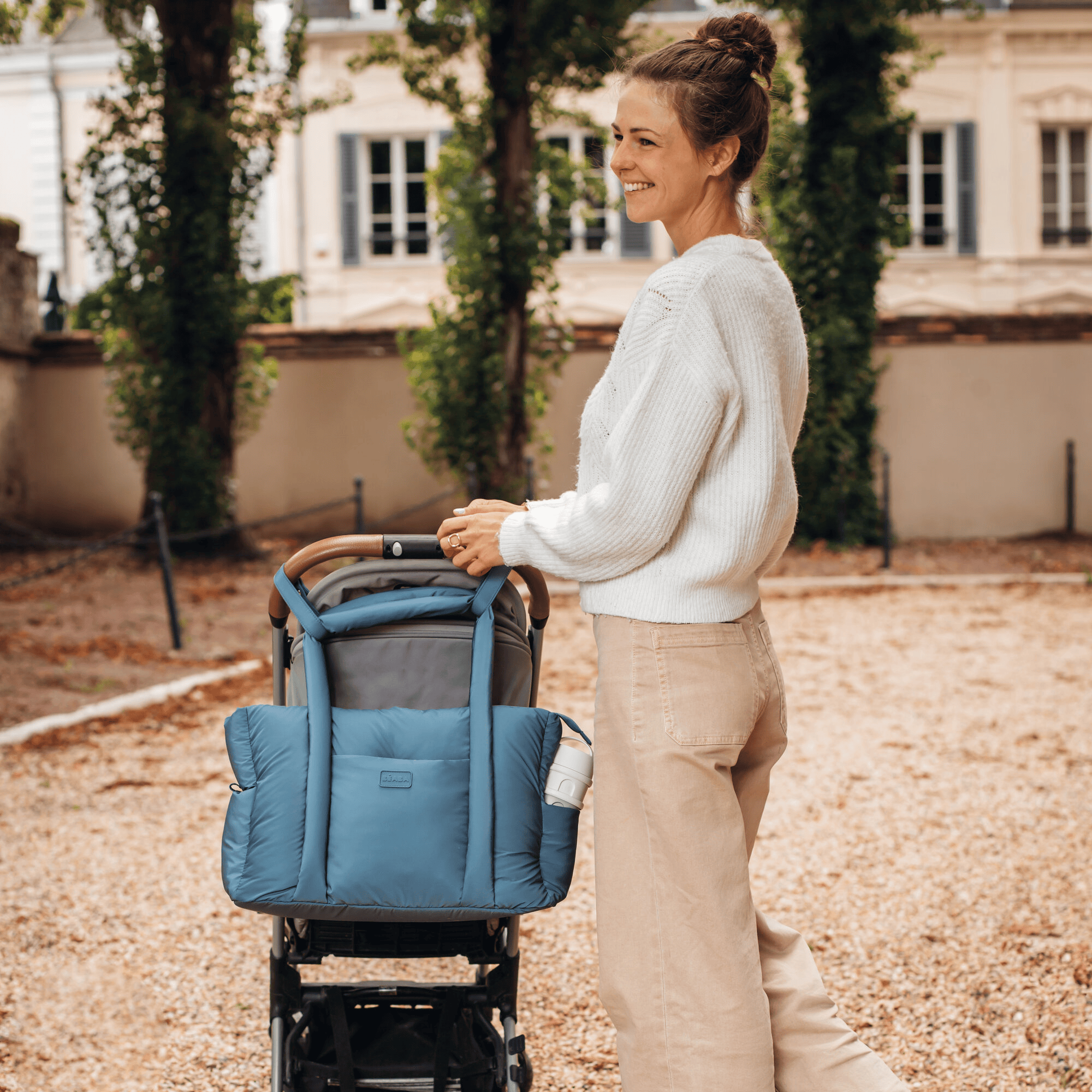 Wickeltaschen, BÈABA, Blau – Produktansicht