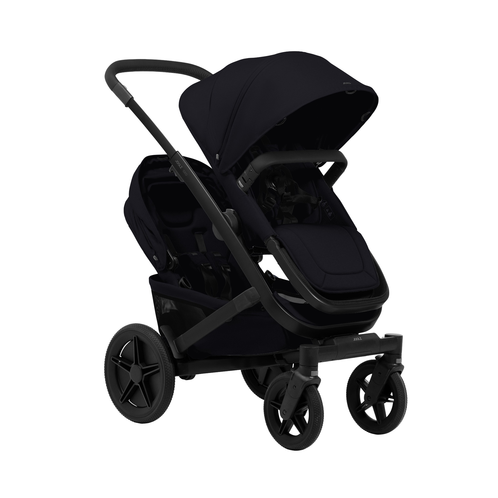 Zwillingswagen & Geschwisterwagen, JOOLZ, Schwarz – Produktansicht