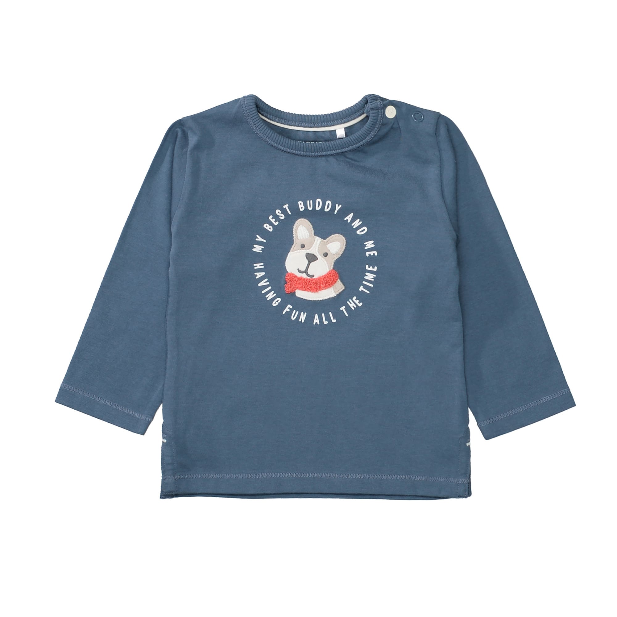 Langarmshirts, STACCATO, Blau – Produktansicht