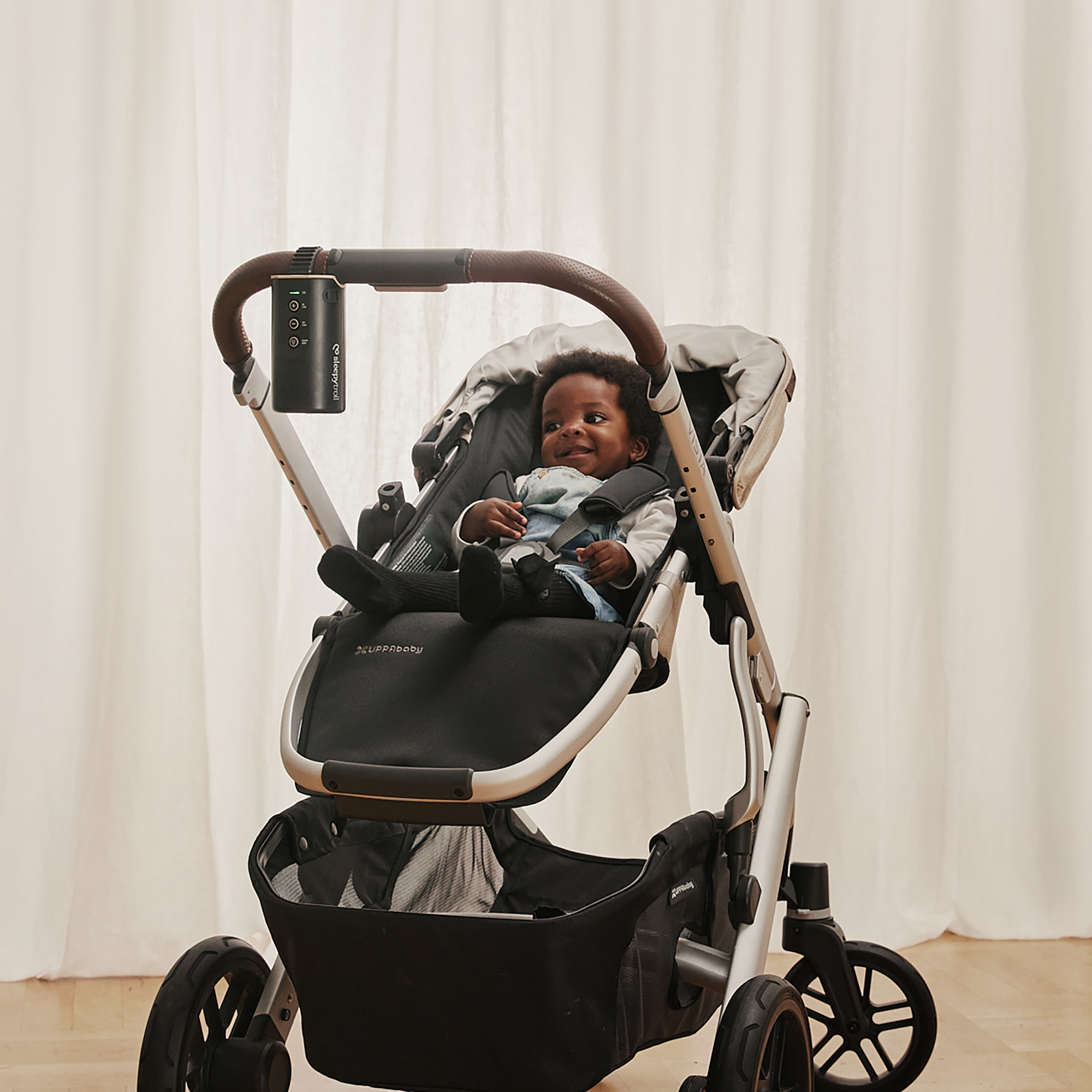 Kinderwagen Zubehör, sleepytroll, Schwarz – Produktansicht