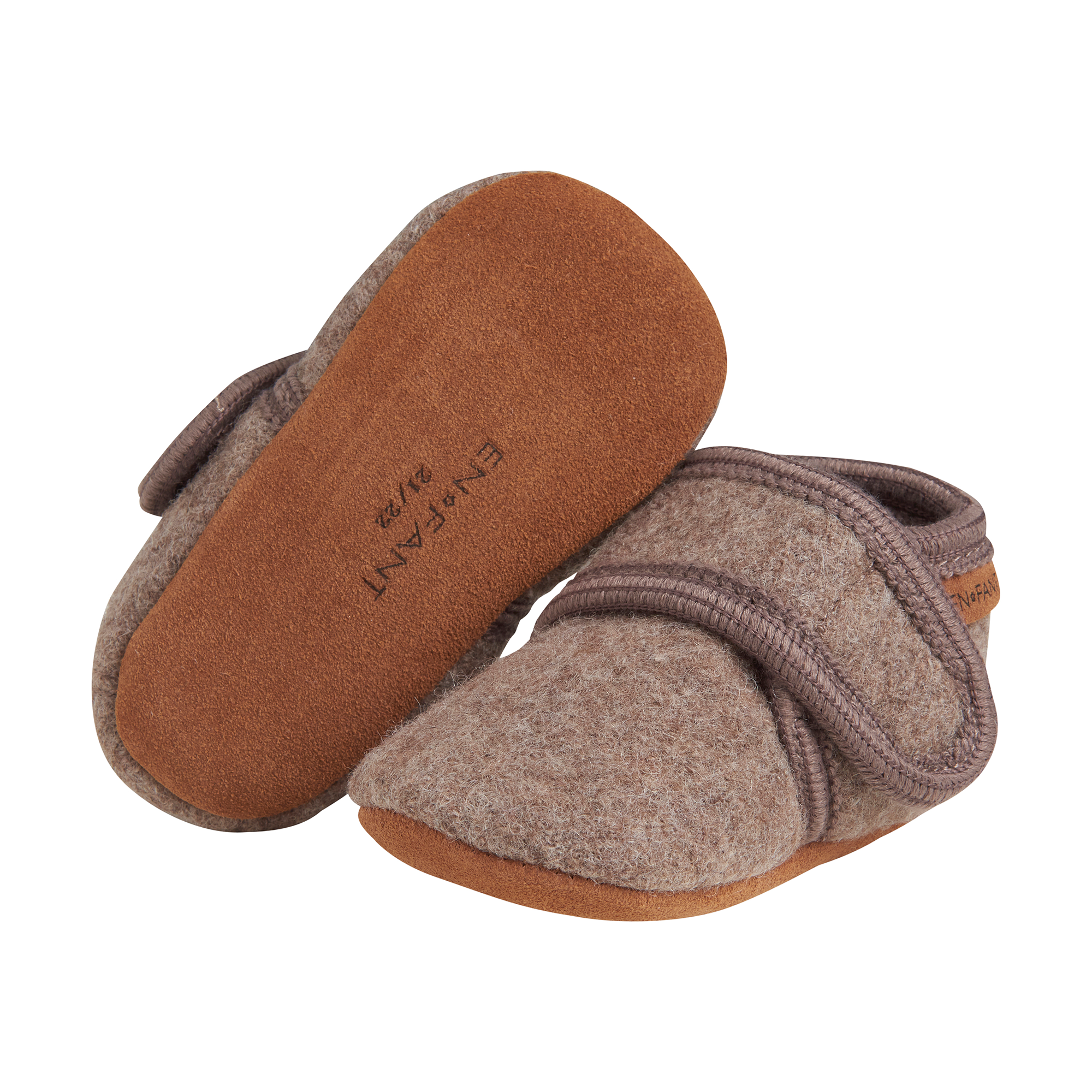Hausschuhe, EN FANT, Beige – Produktansicht