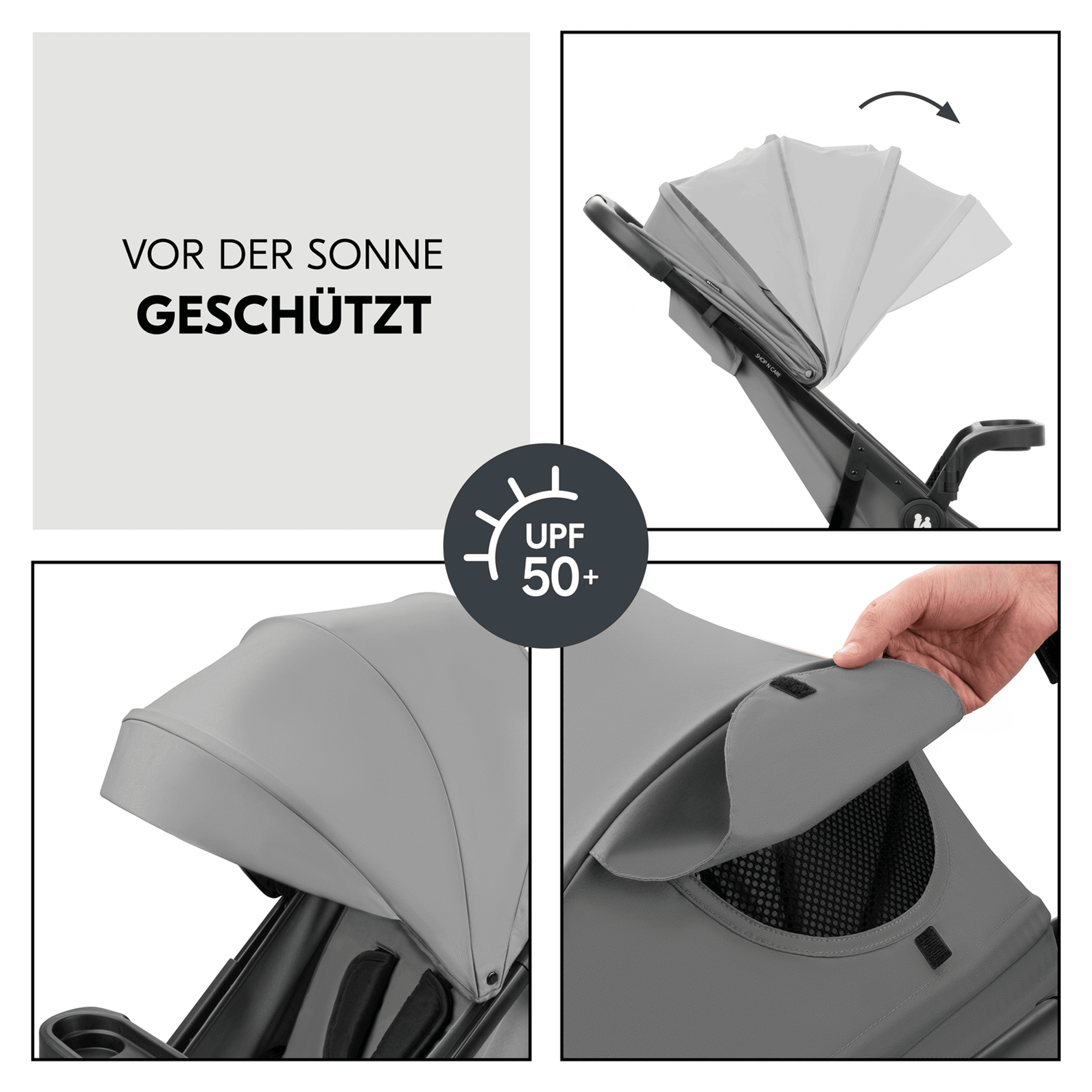 Buggys, hauck, Grau – Produktansicht