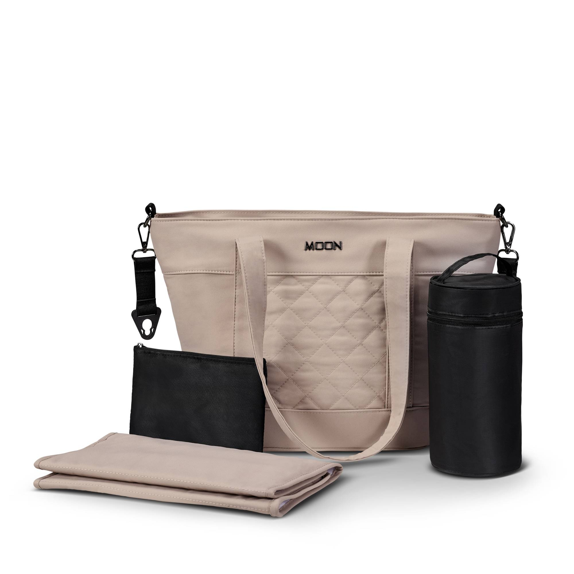 Wickeltaschen, MOON, Beige – Produktansicht