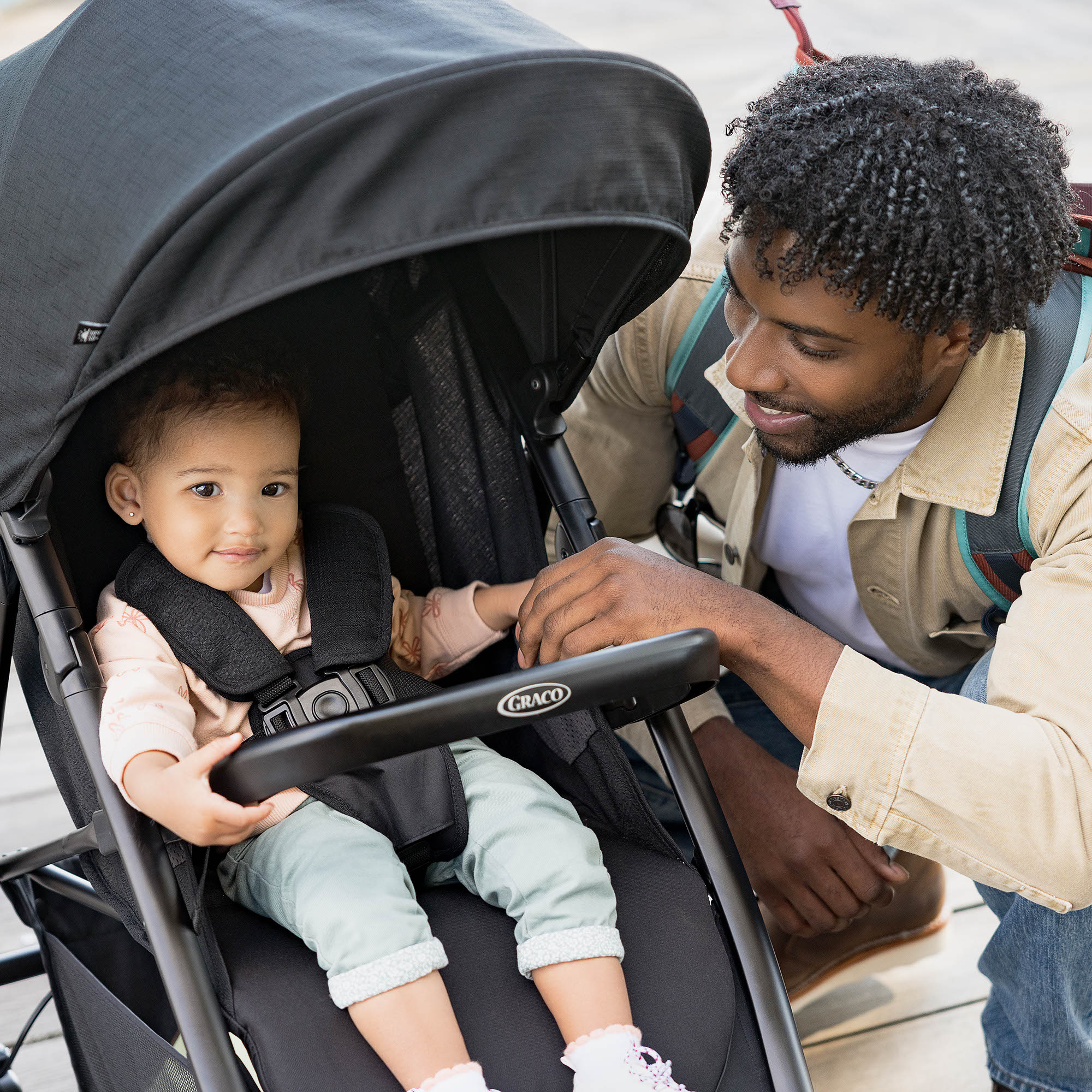 Sportwagen, GRACO, Schwarz – Produktansicht