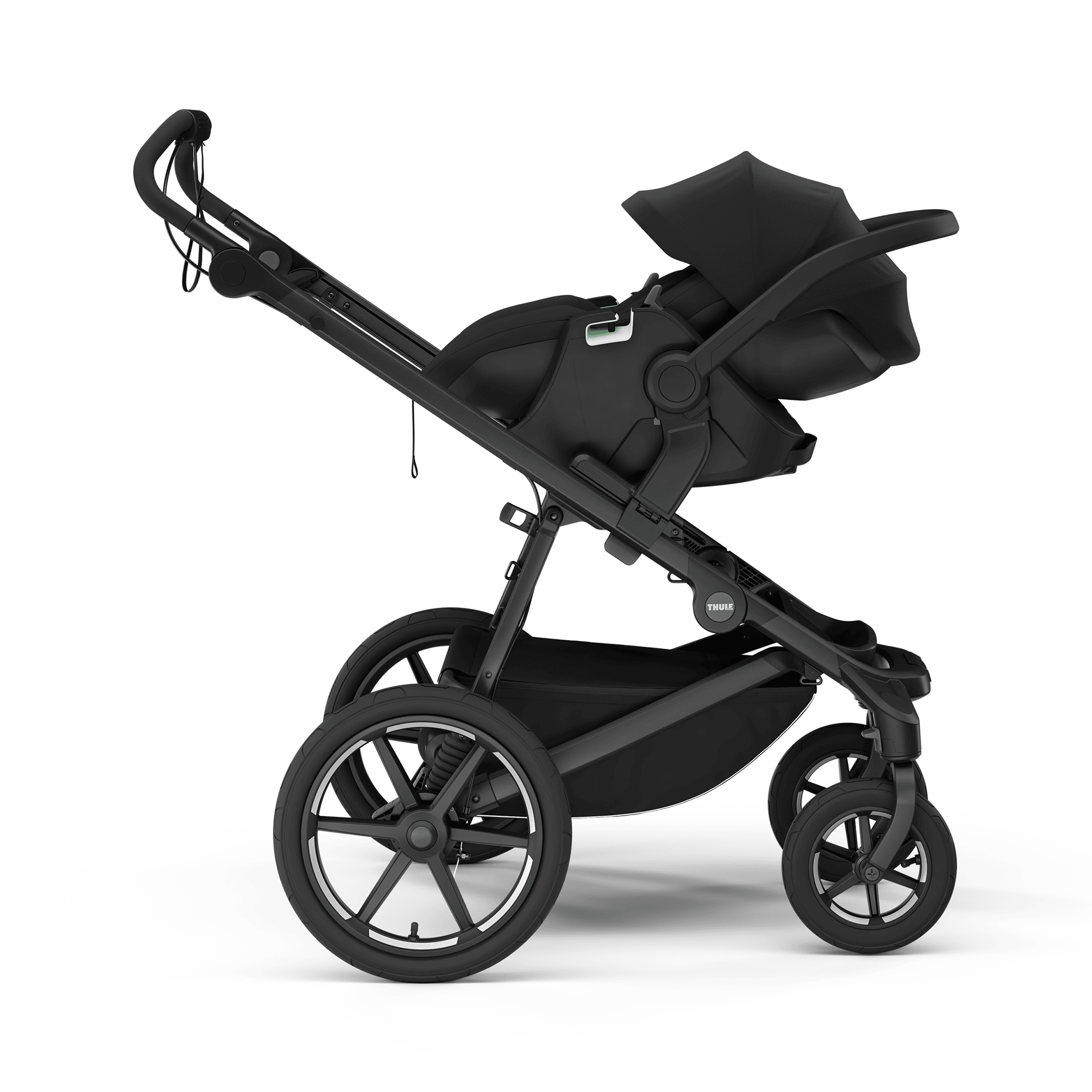 Babyschalen 0-13 kg, Gruppe 0+, THULE, Schwarz – Produktansicht