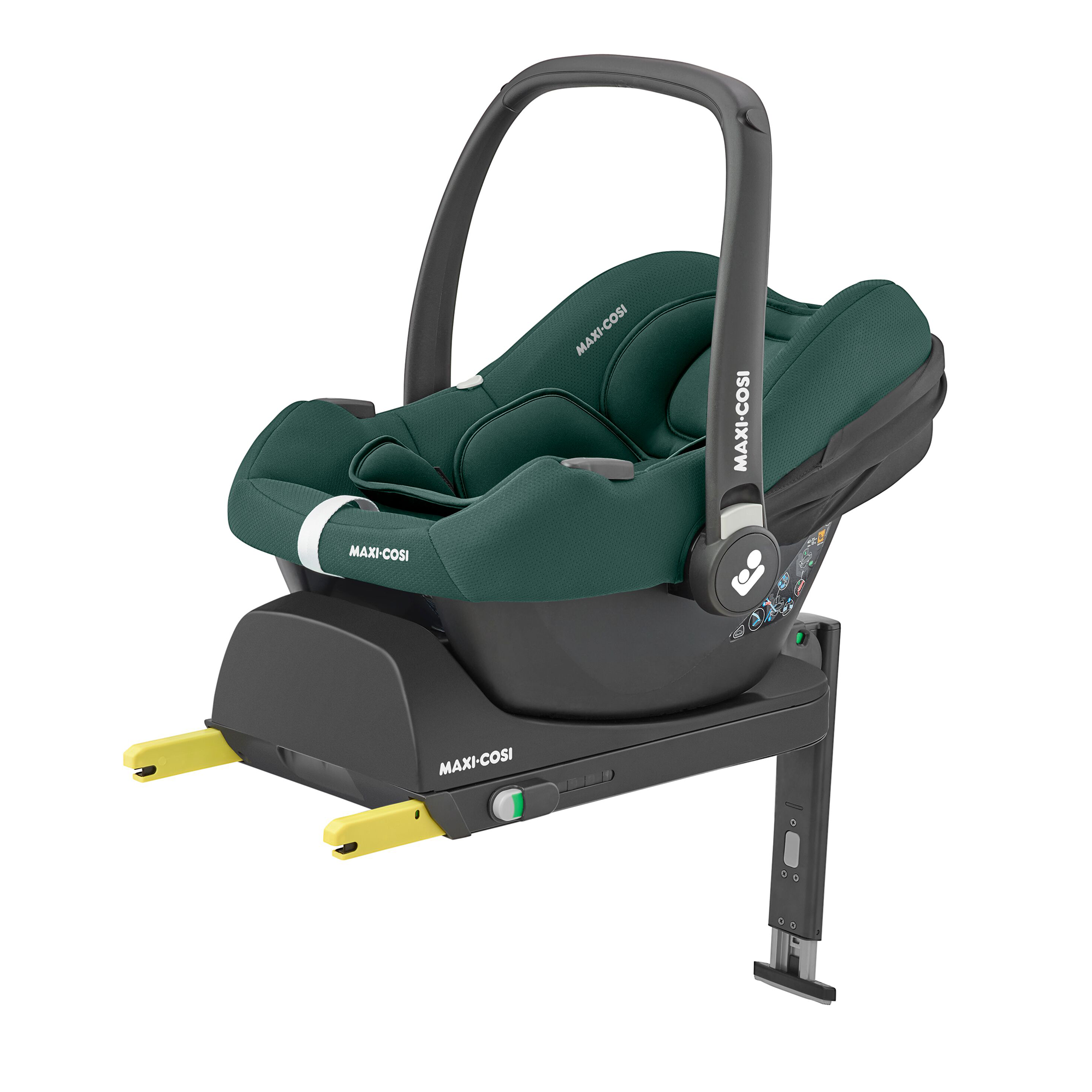 Babyschalen 0-13 kg, Gruppe 0+, MAXI-COSI, Grün – Produktansicht