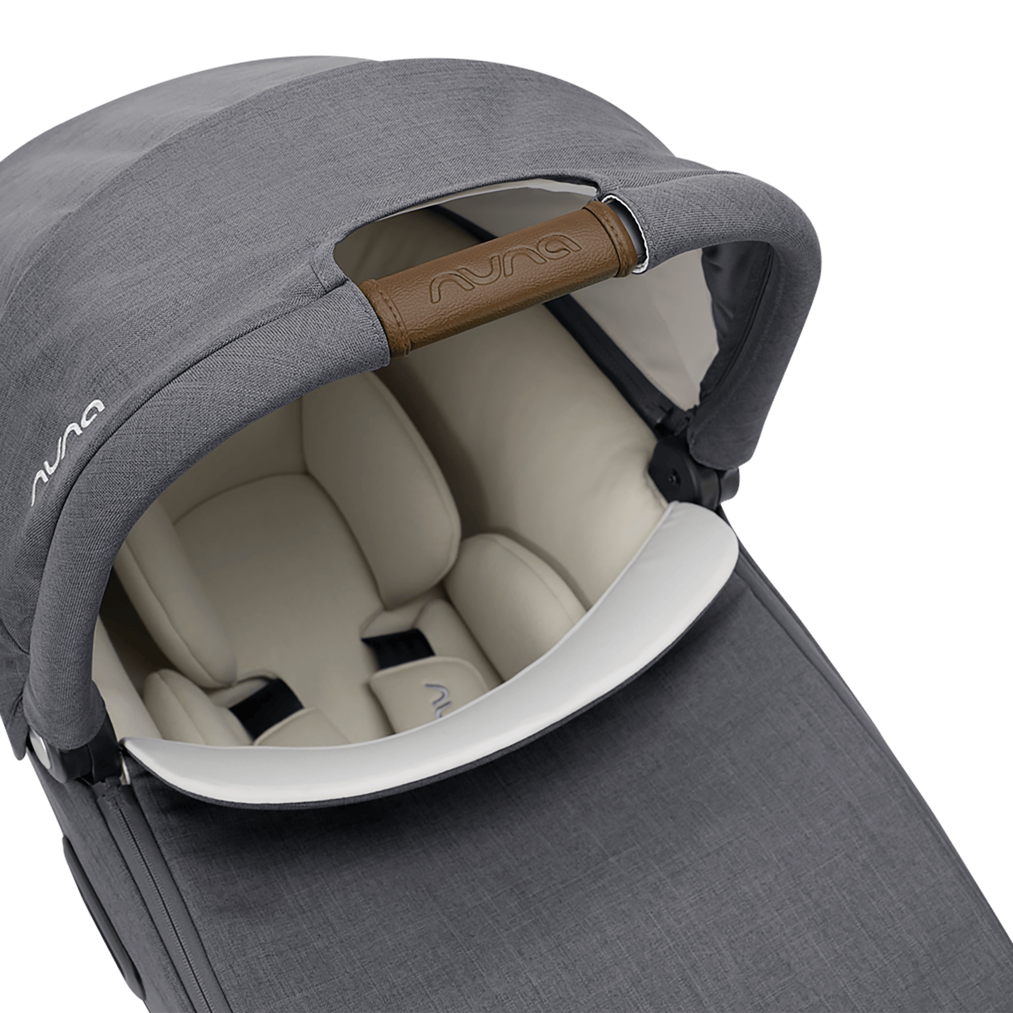 Babyschalen 0-13 kg, Gruppe 0+, nuna, Grau – Produktansicht