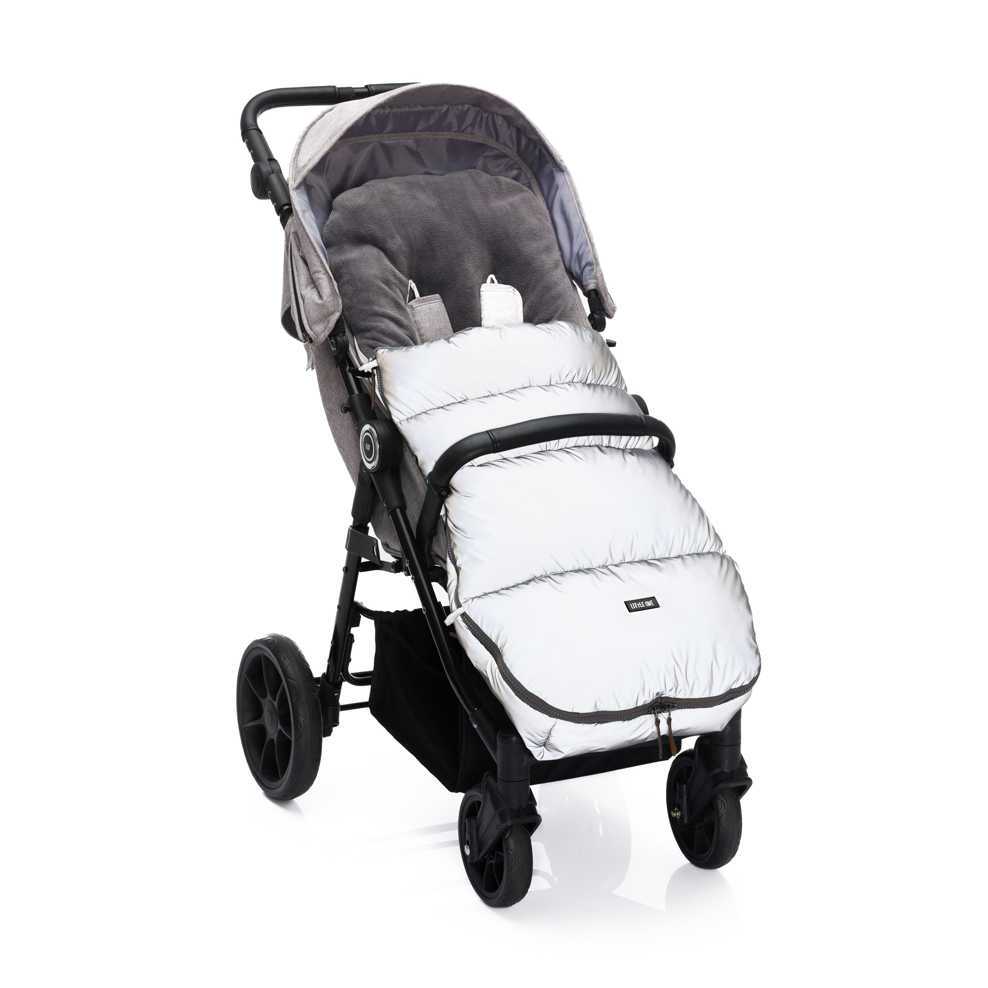 Fußsäcke & Decken, LITTLE ONE, Grau – Produktansicht
