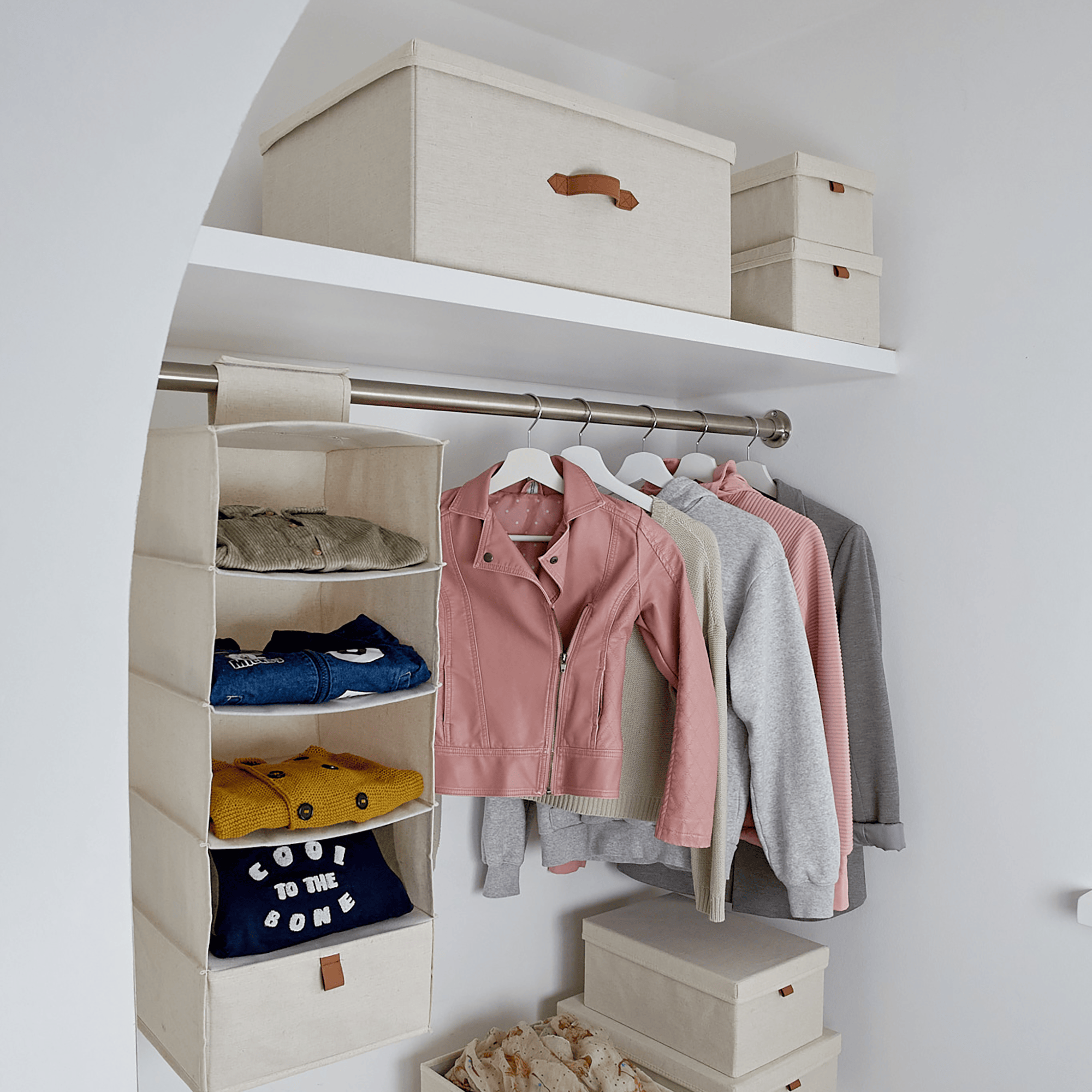 Aufbewahrung, Store.it!, Beige – Produktansicht